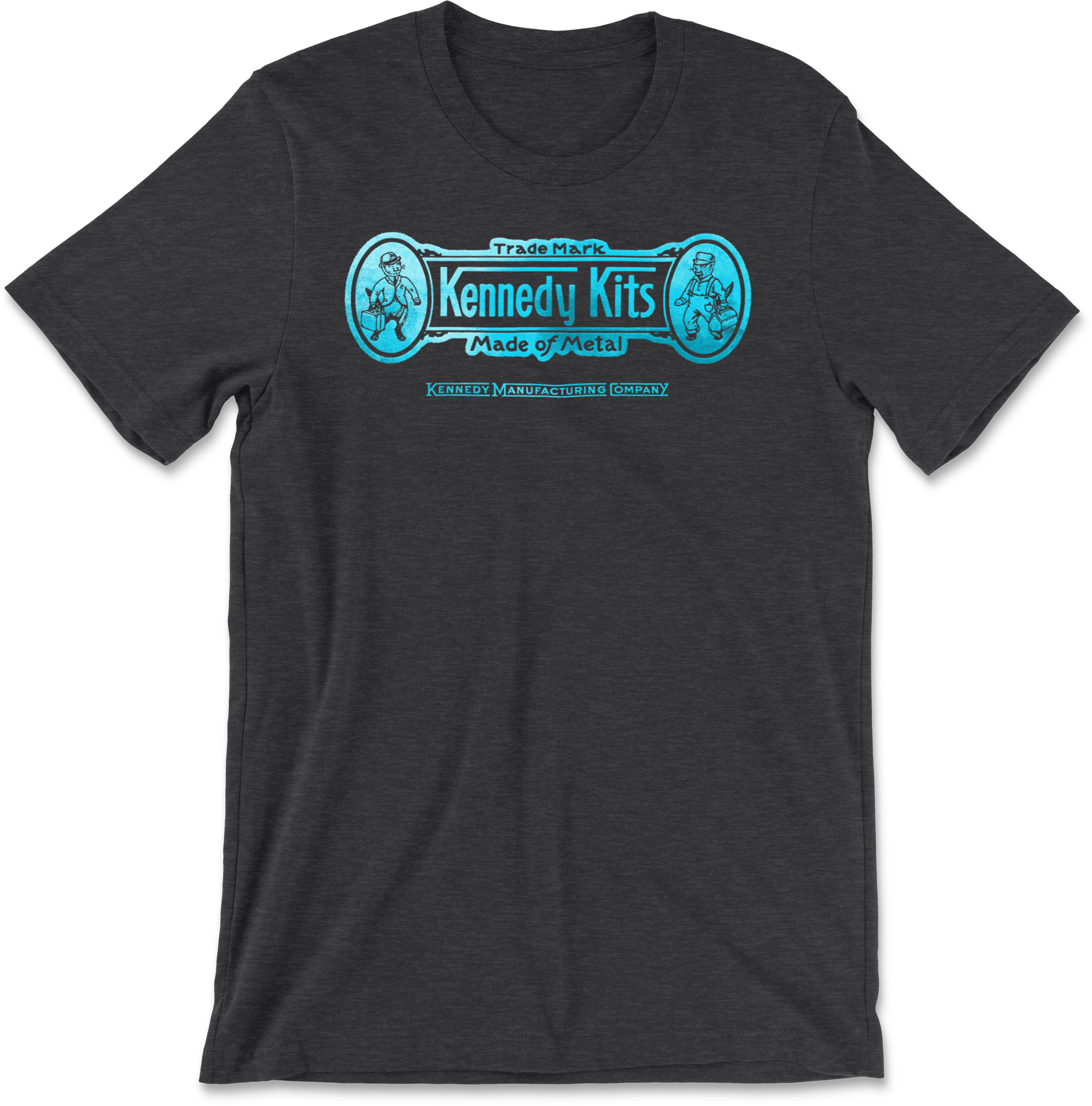 Kennedy__Kennedy-Kits-Ornate-Isolated-Teal__Shirt_Front__Dark-Grey-Heather.png
