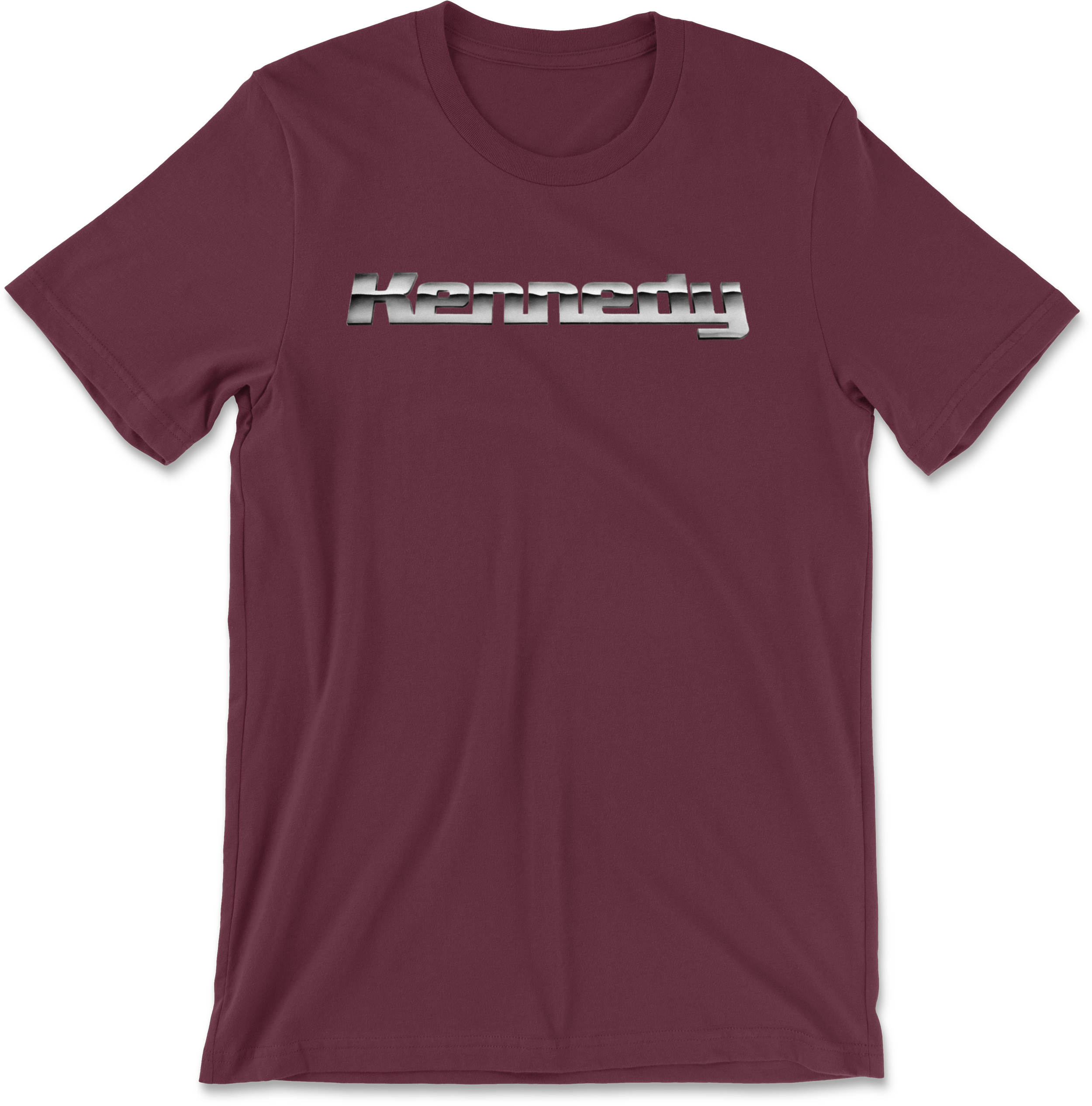 Kennedy__Sans-Tilt-Chrome__Shirt_Front__Maroon.png