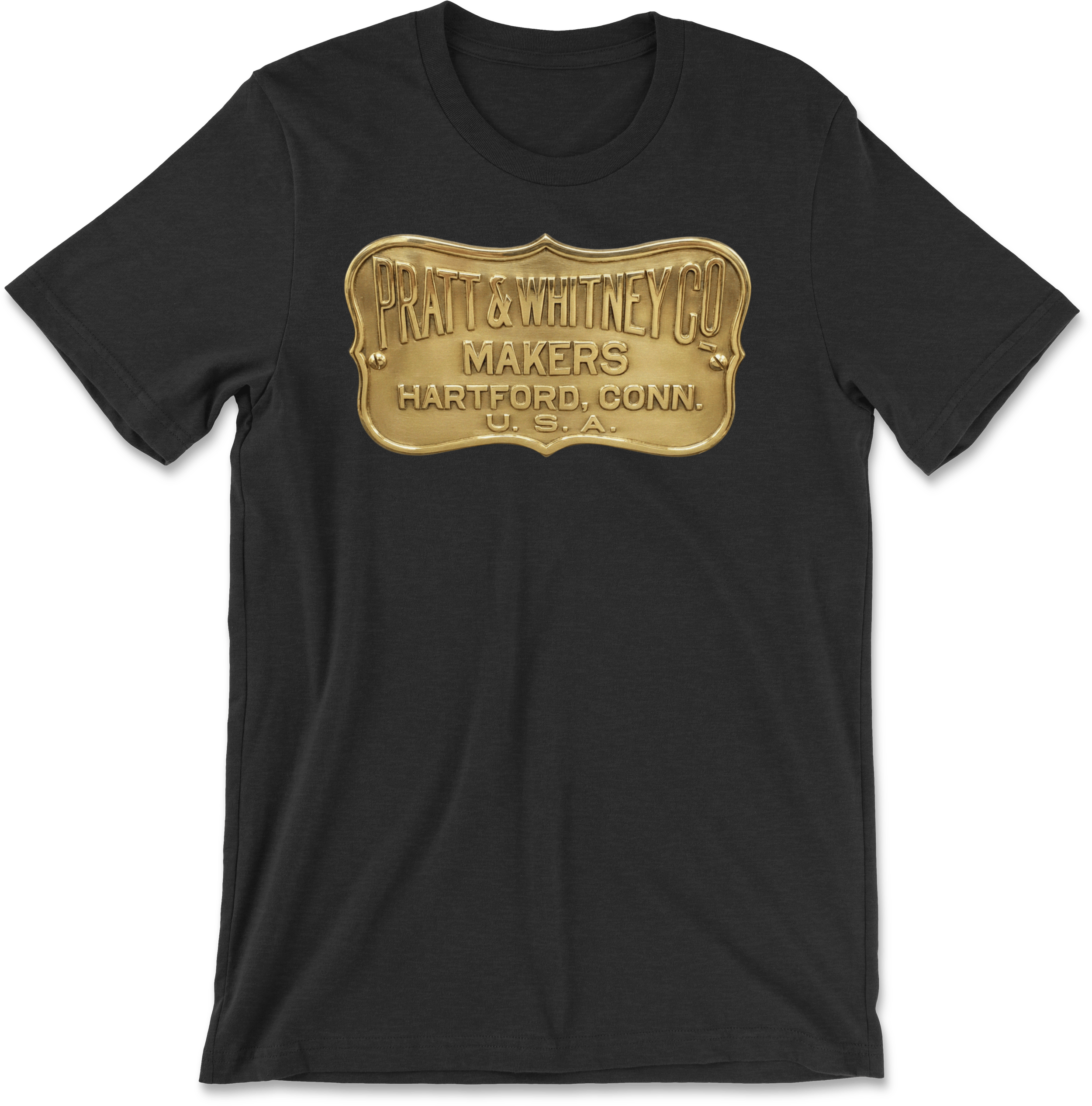Pratt-Whitney__Makers-Medallion-Brass__Shirt_Front__Black-Heather.png