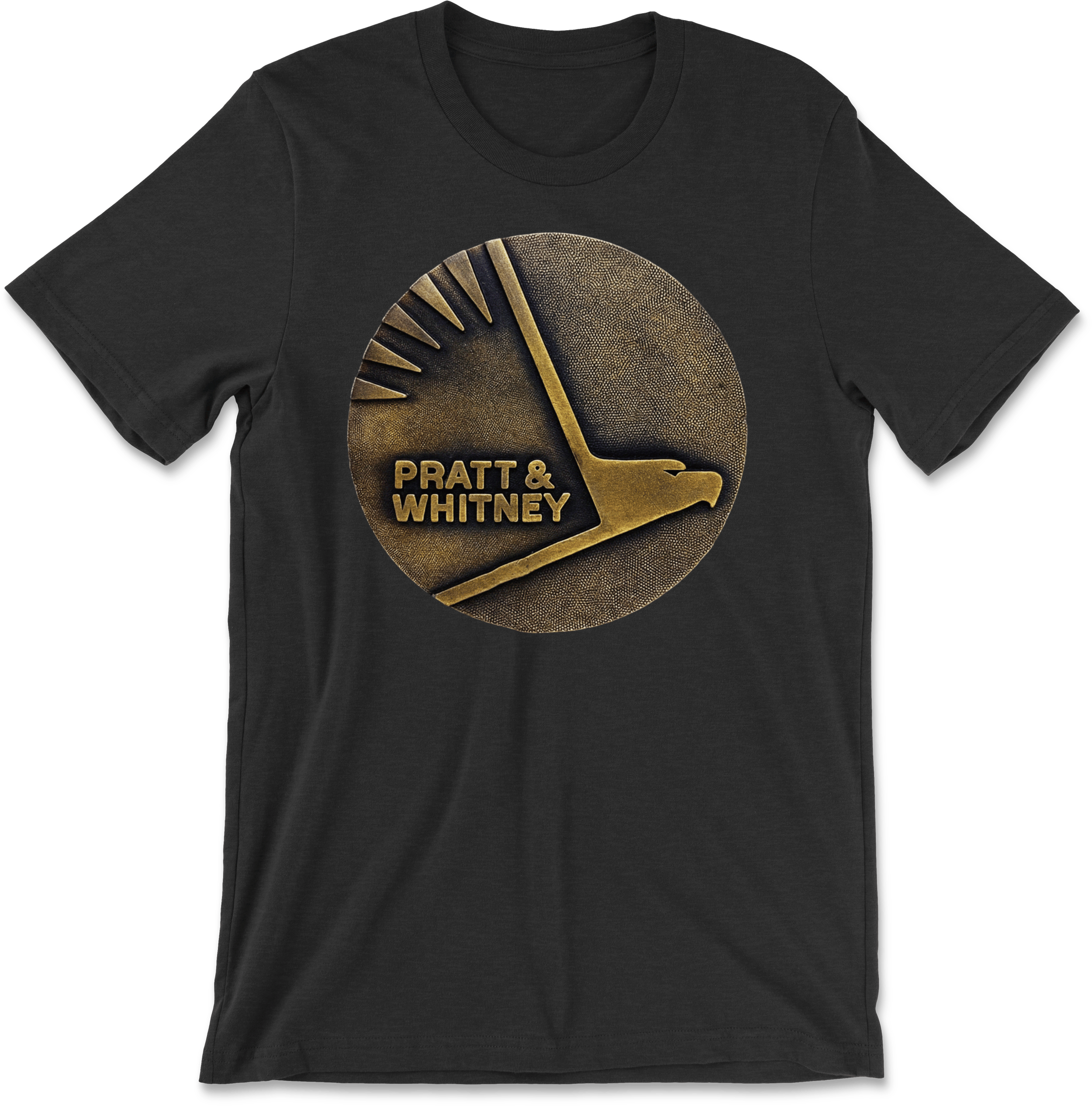 Pratt-Whitney__Medallion-Brass__Shirt_Front__Black-Heather.png