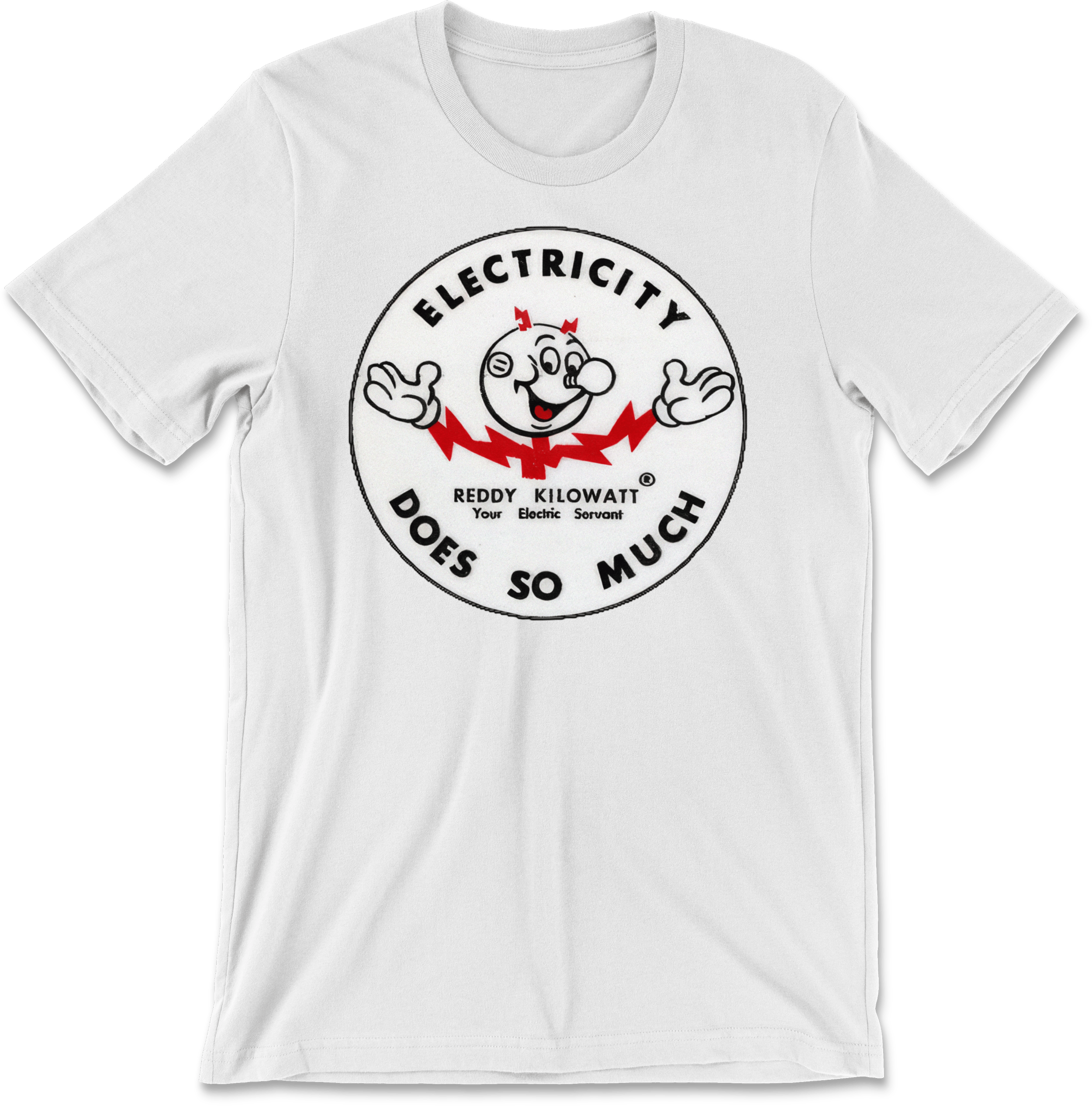 Reddy-Kilowatt__Electricity-Does-So-Much__Shirt_Front__White.png