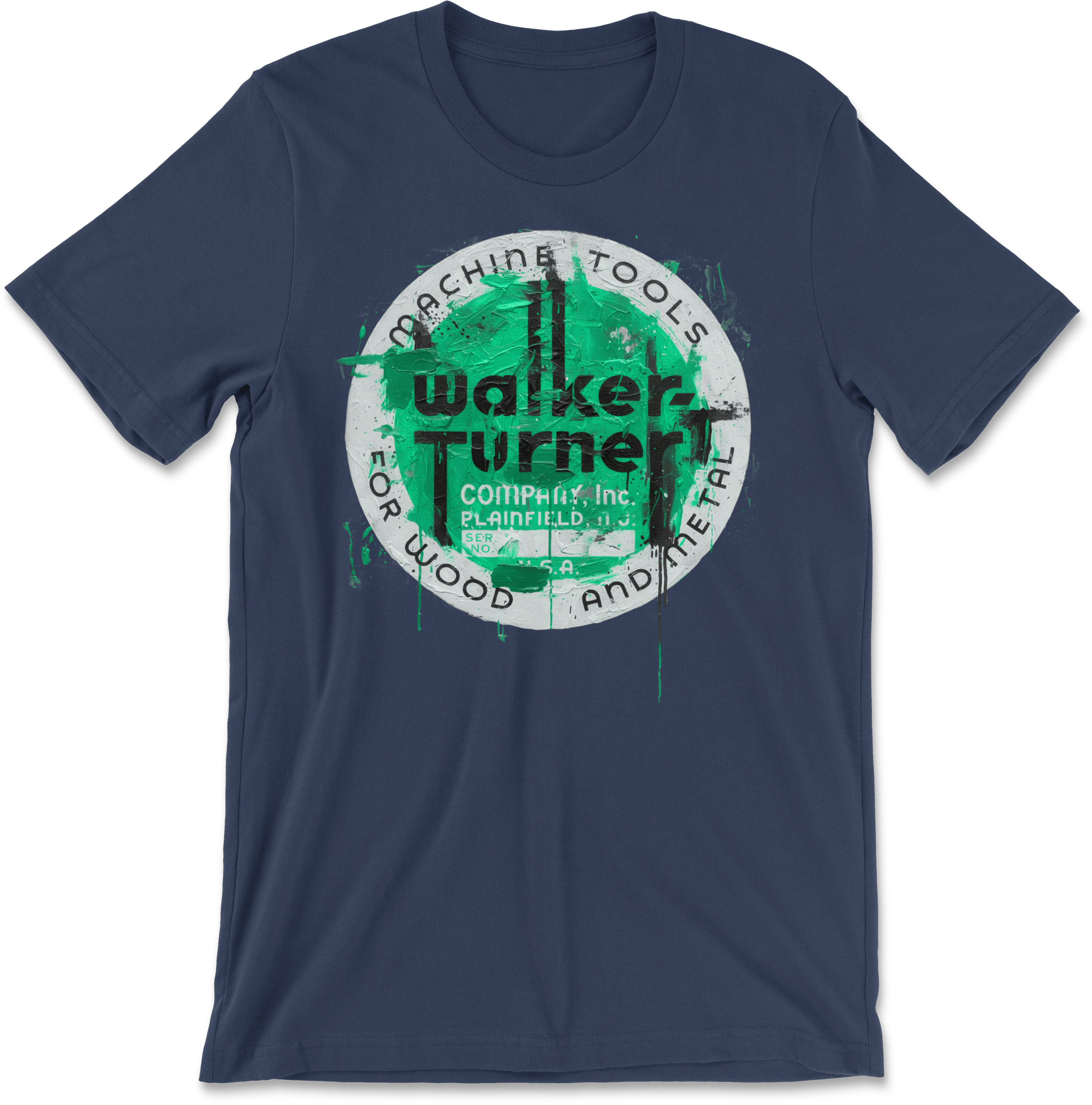 Walker-Turner__Round-Abstract-Green__Shirt_Front__Navy.png