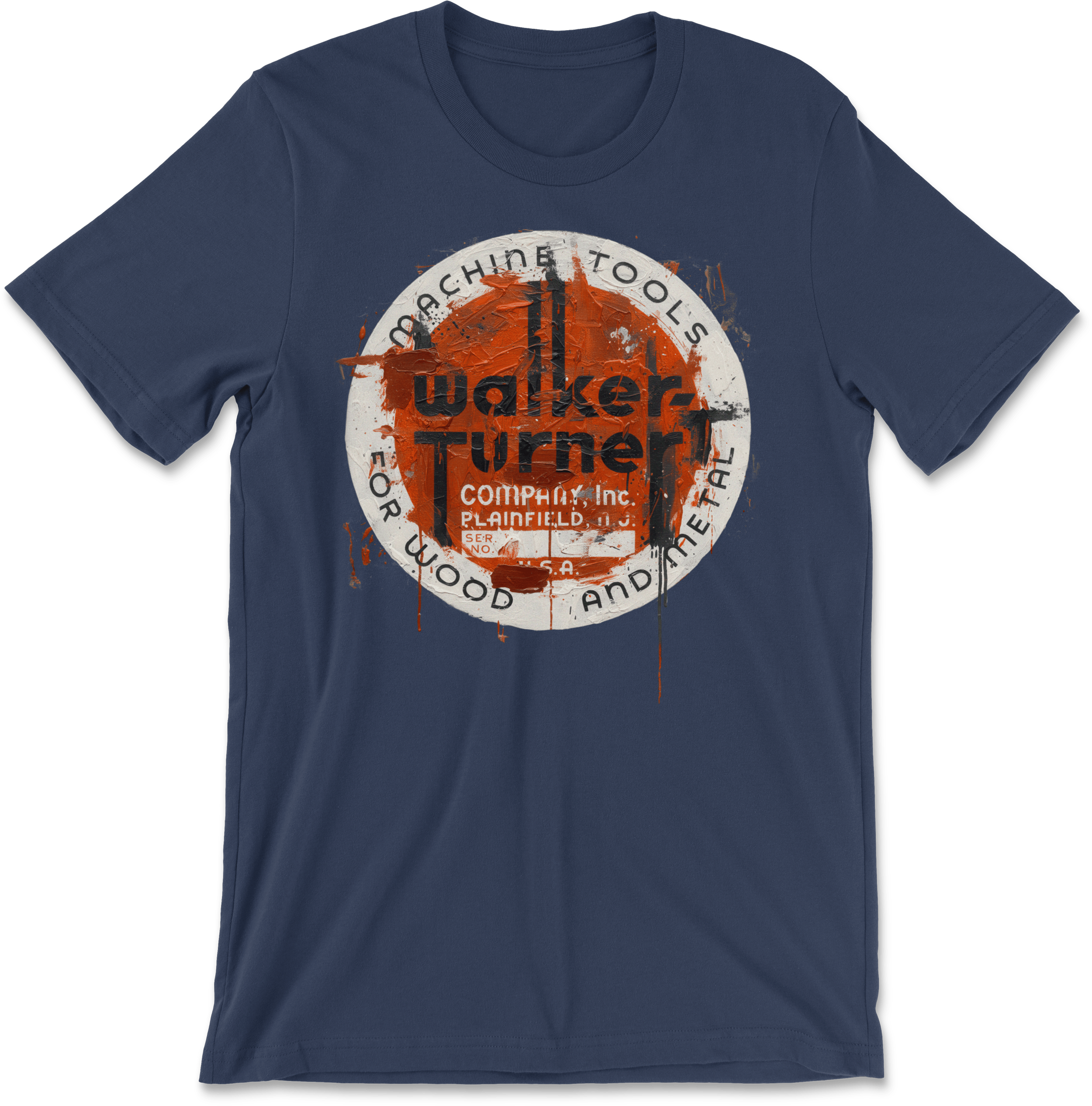 Walker-Turner — Round Abstract (Red)