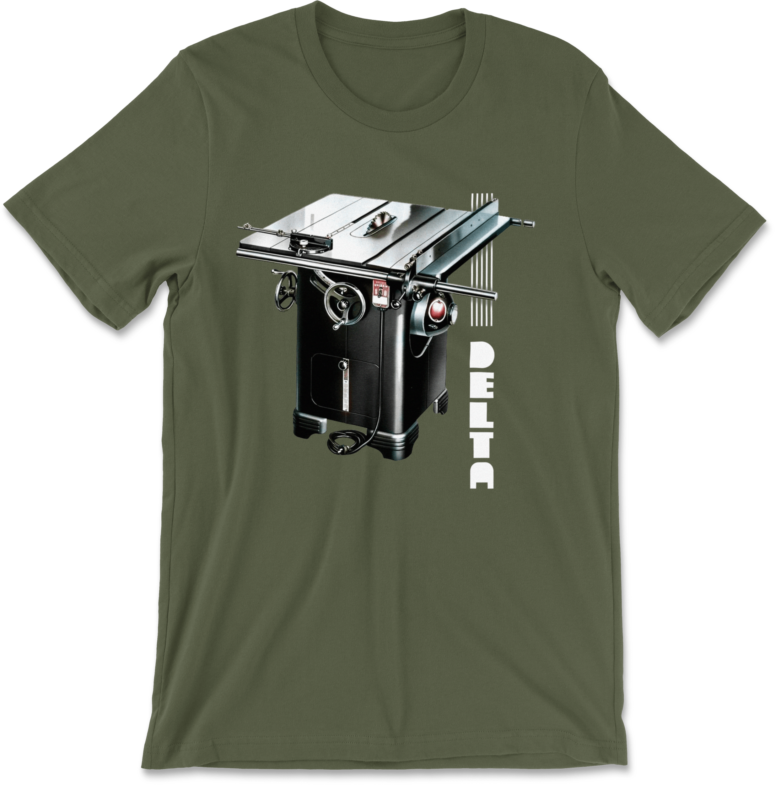 Unisaw-–-Perspective-Art-–-Brooks-Stevens Shirt_Front__Military.png