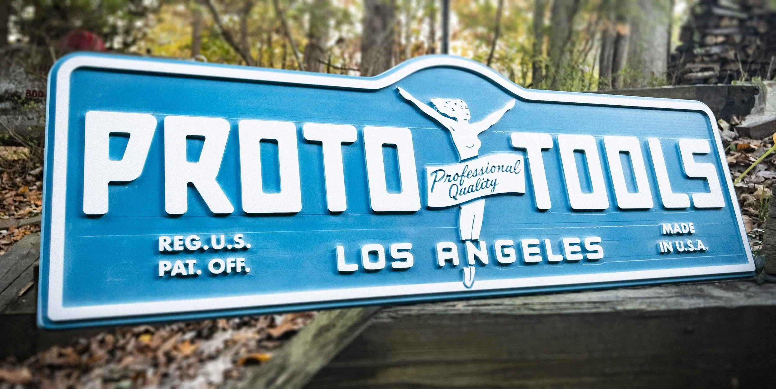 Proto Tools — Los Angles Flying Lady (Blue/White & Red)
