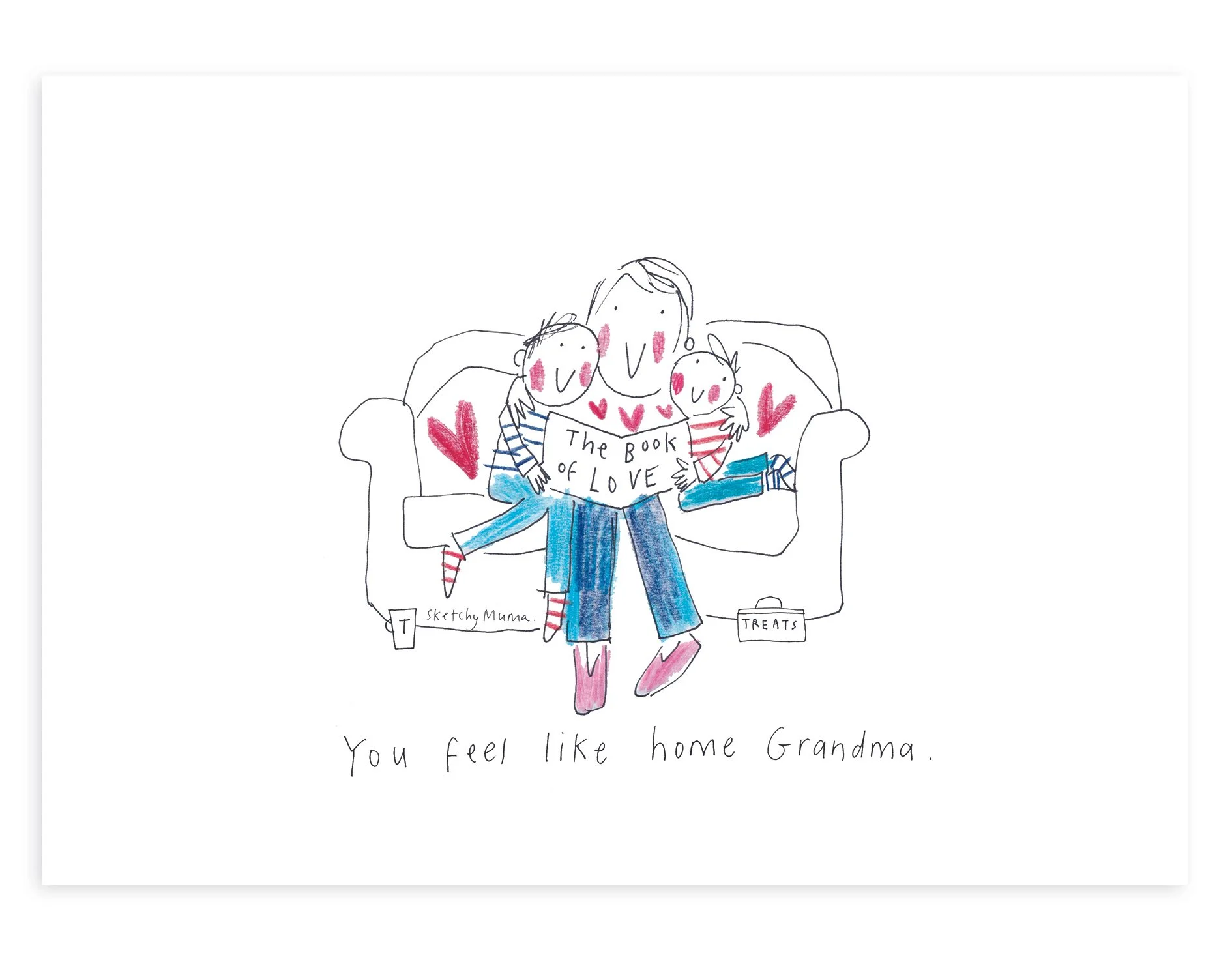 You feel like home Grandma - 2 Boys