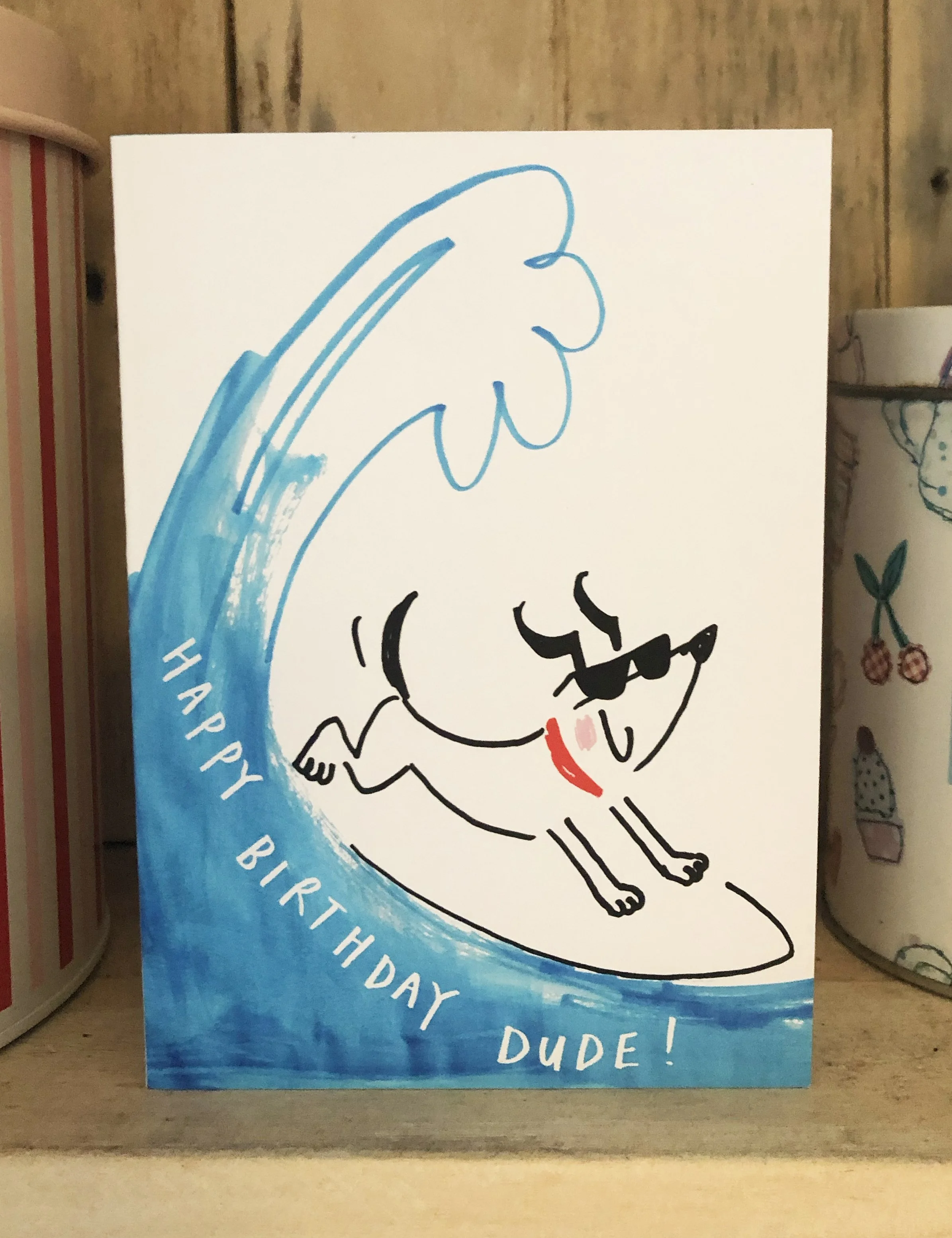 Surf Dog - Card