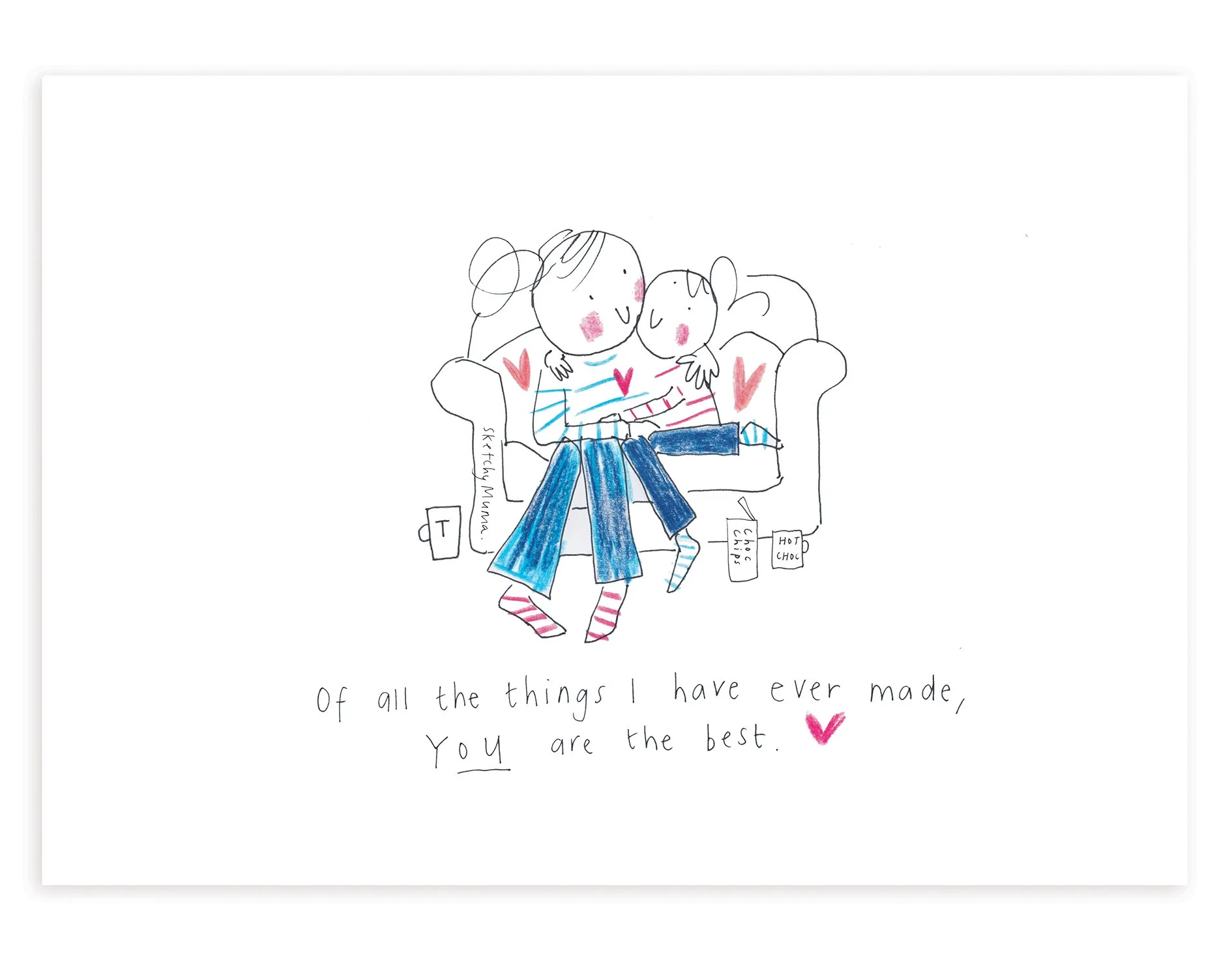Sofa - Mum and Girl