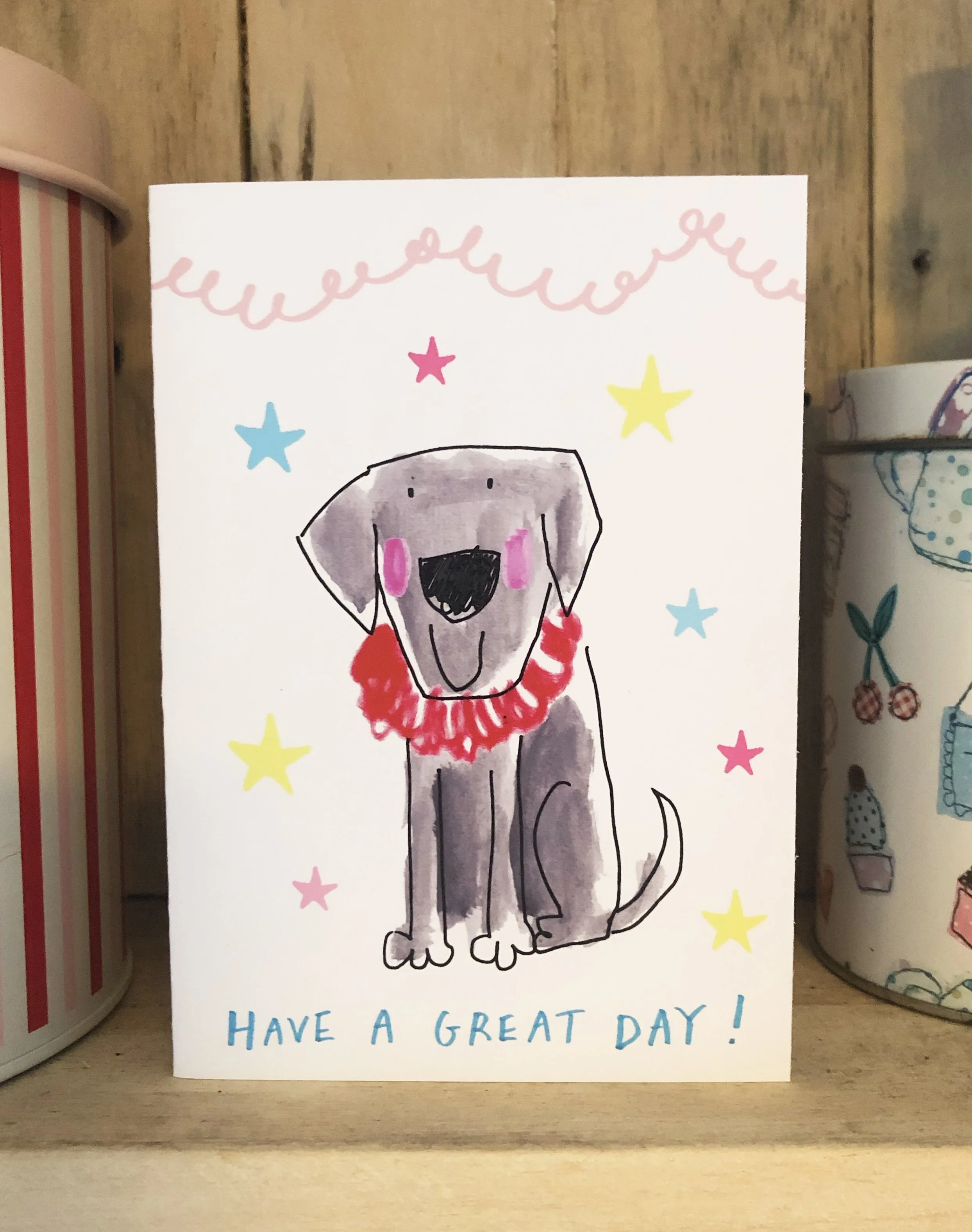 Have a Great Day! Labrador Card-
