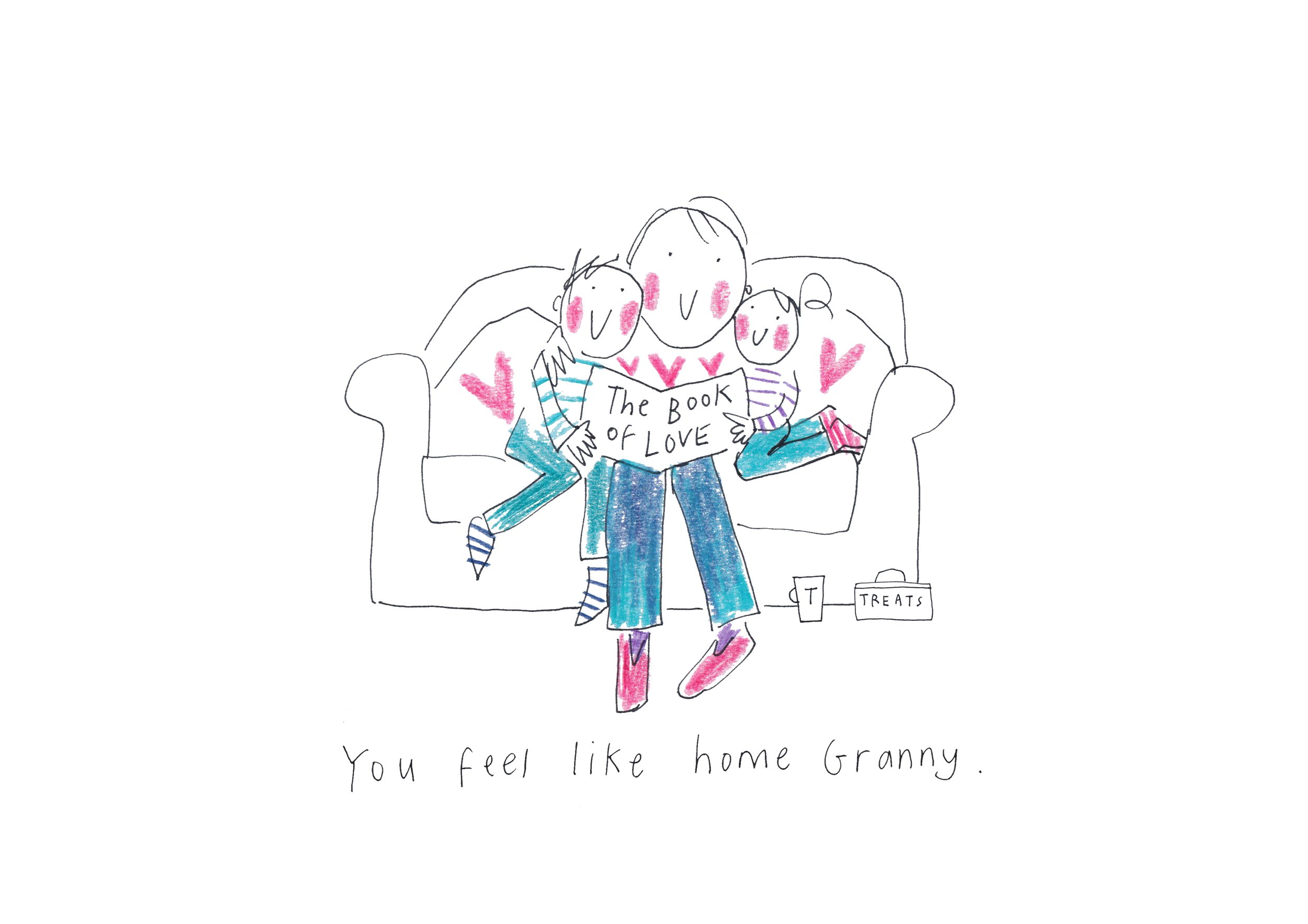 You Feel Like Home Granny - Boy/Girl - Option 1