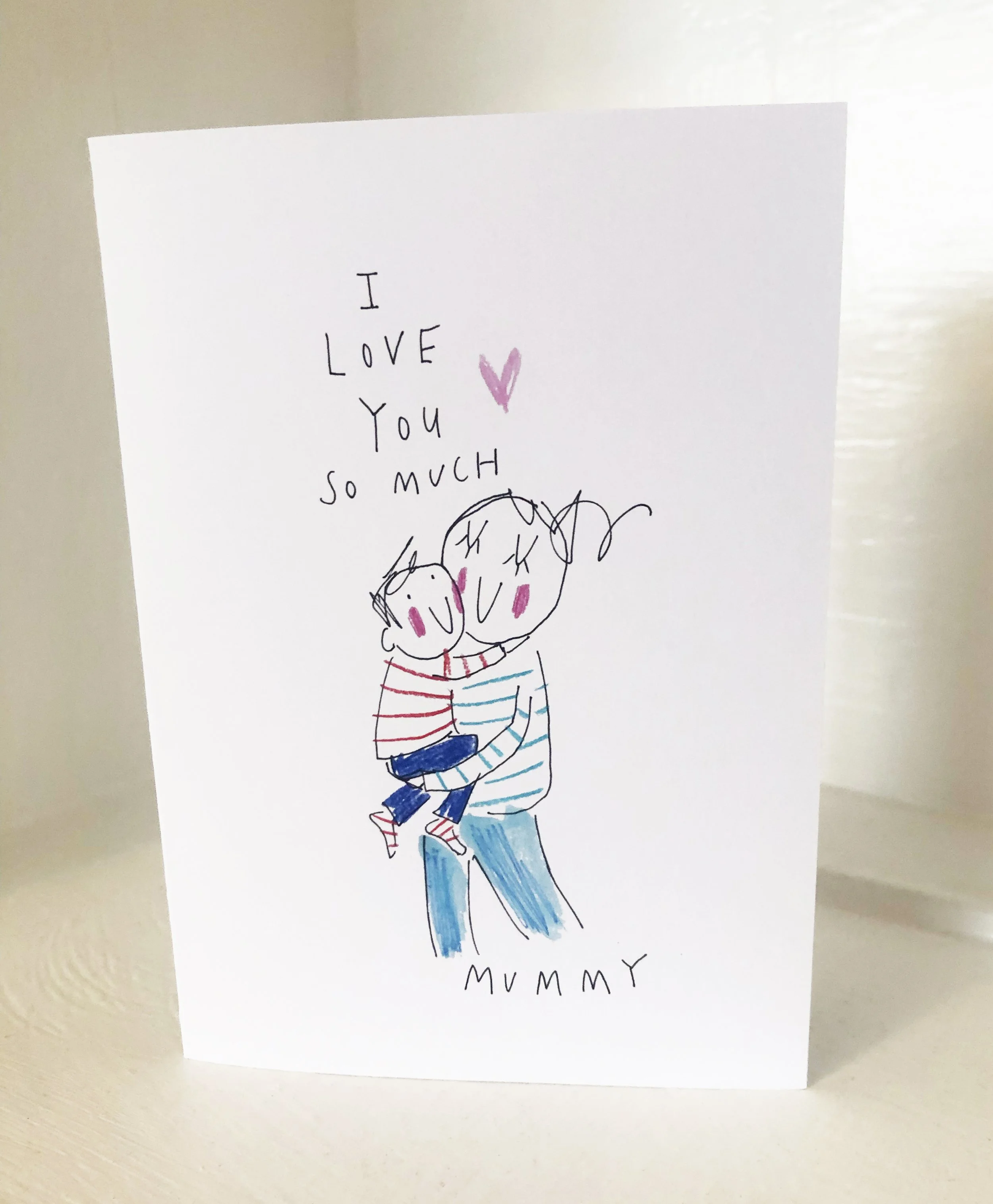 CARD - Boy - I Love You So Much Mummy