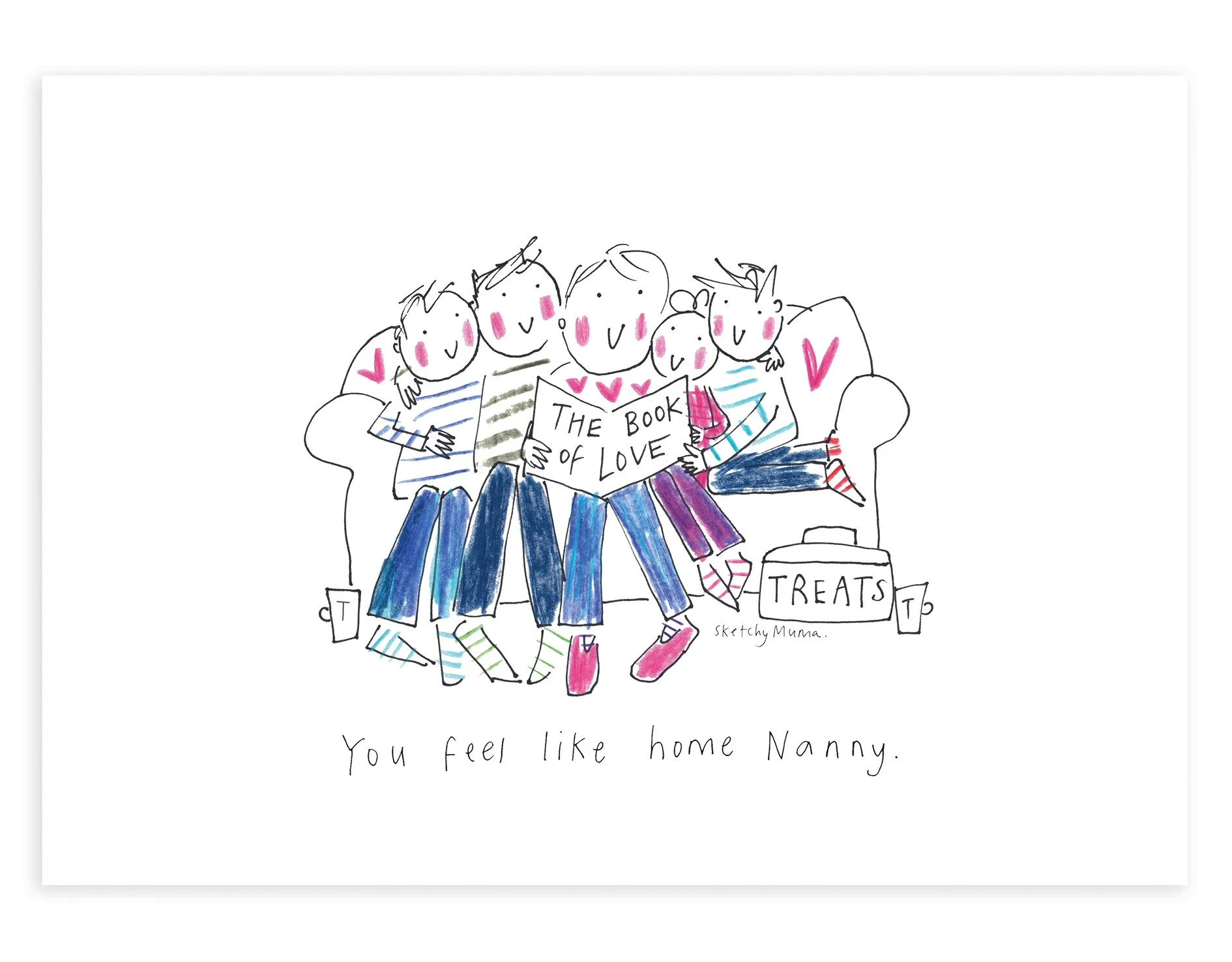Nanny and Four children