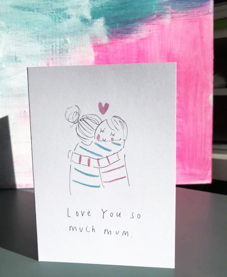Love You So Much Mum - Card