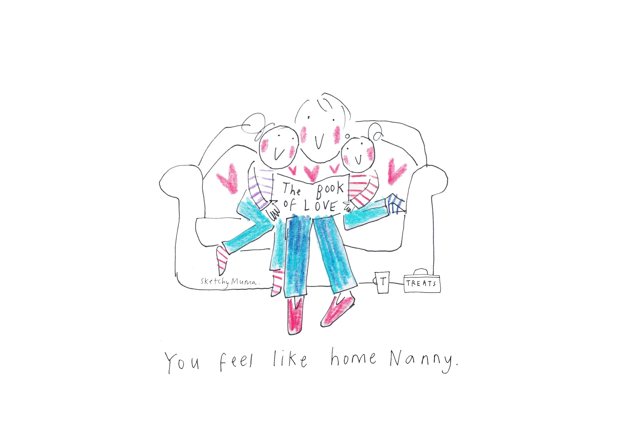 You Feel Like Home Nanny - 2 Girls