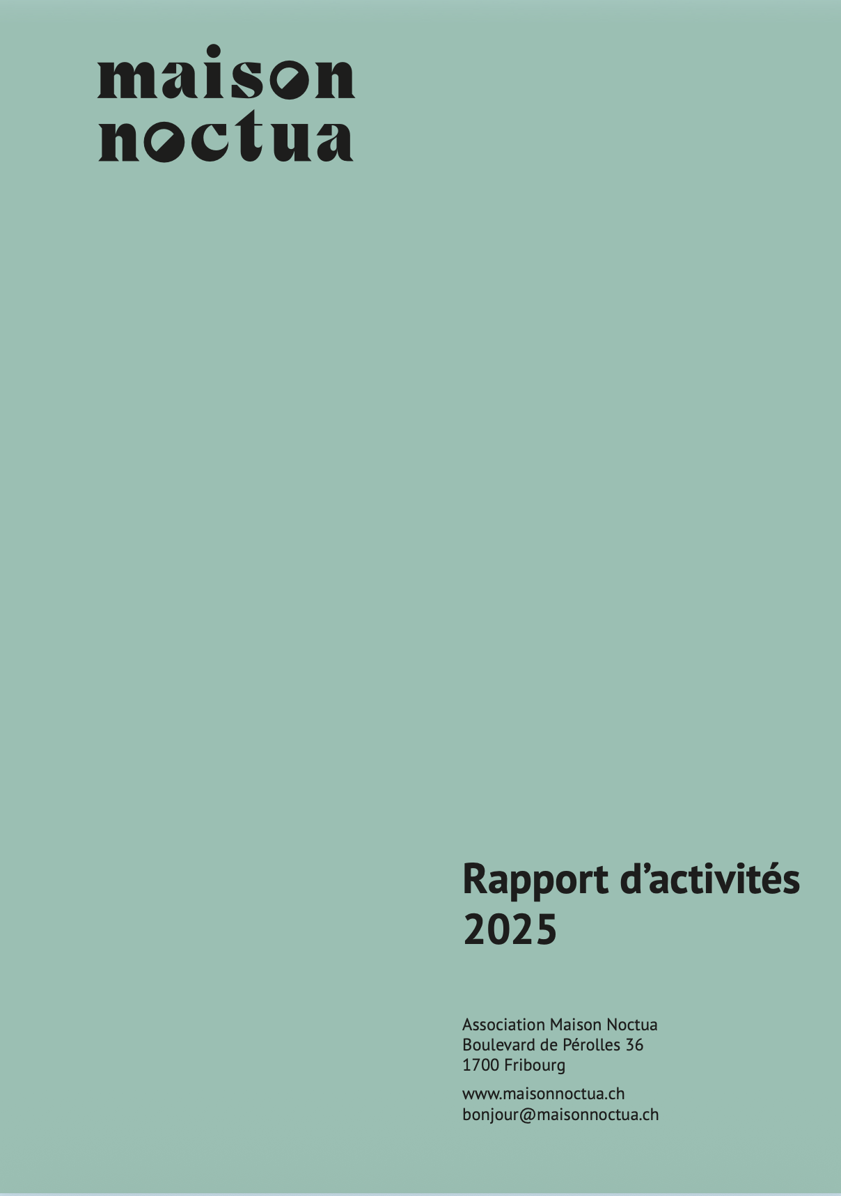 Rapport d’activités 2025