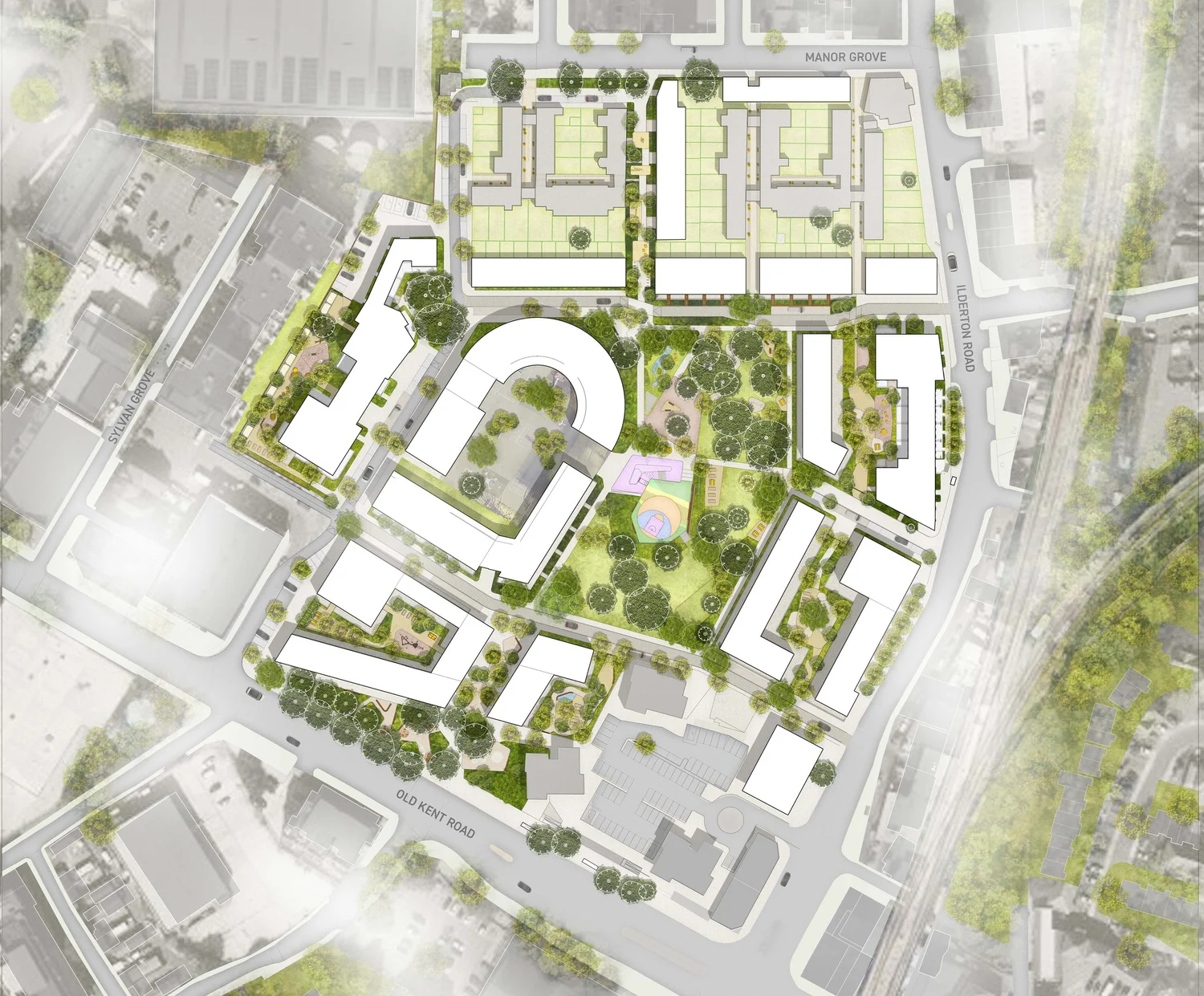 Tustin Estate Regeneration — Exterior Architecture