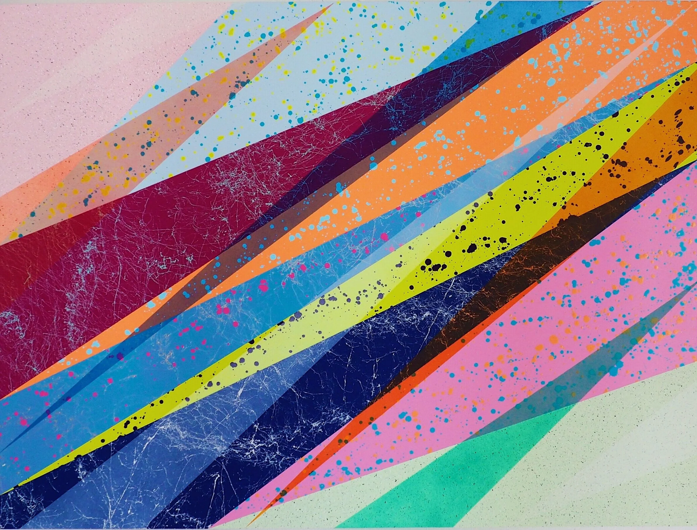 “Summer Shudder” 18x24in Acrylic on Cradled Birch Board 450+Tax and Shipping (estimate provided upon request)