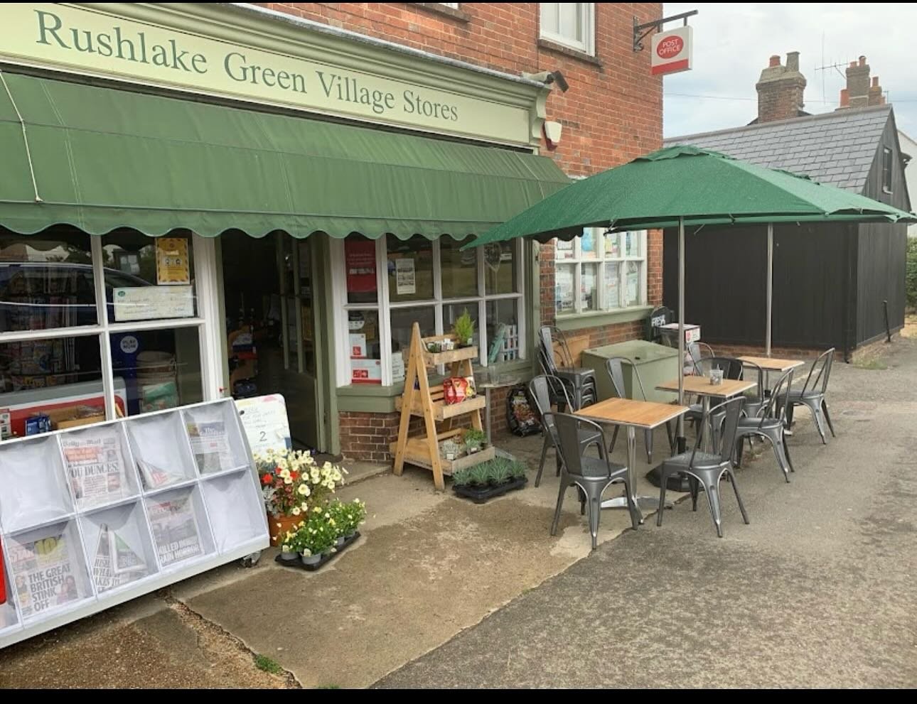 Anthony Field has been a long-term supporter of ours. He is the owner of Rushlake Green Village Stores in the village of the same name in Sussex. He emptied the tin that he keeps on one of his counters today and topped it up to &pound;60 which he has
