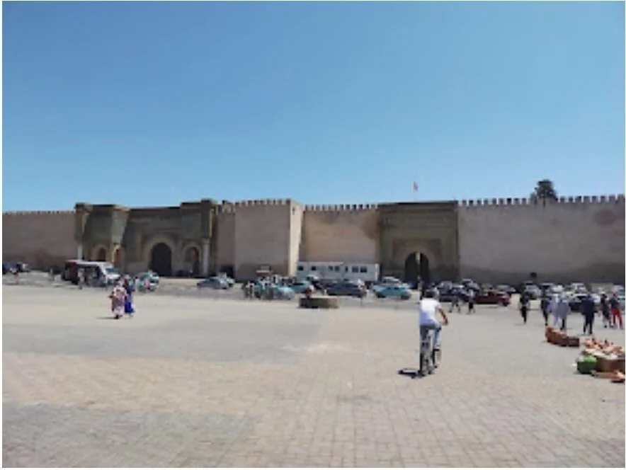 This is the square in Meknes City. We rescued the Shetland pony called Halima from the Square. It is now very much improved but there is one Shetland pony left. We had visitors here from Meknes yesterday and will be negotiating on my behalf to bring 