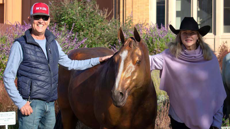 Buster Welch Statue Ready for Fort Worth Unveiling - Quarter Horse News