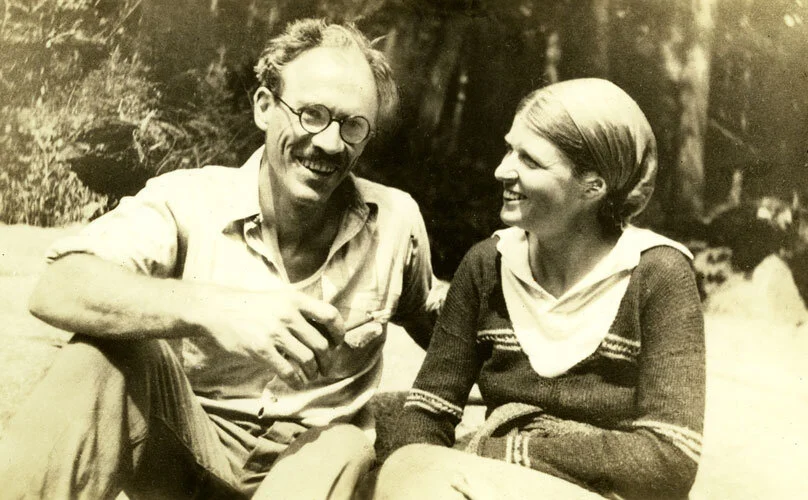  Harold and Faith, 1934. Harold Weston Foundation. 
