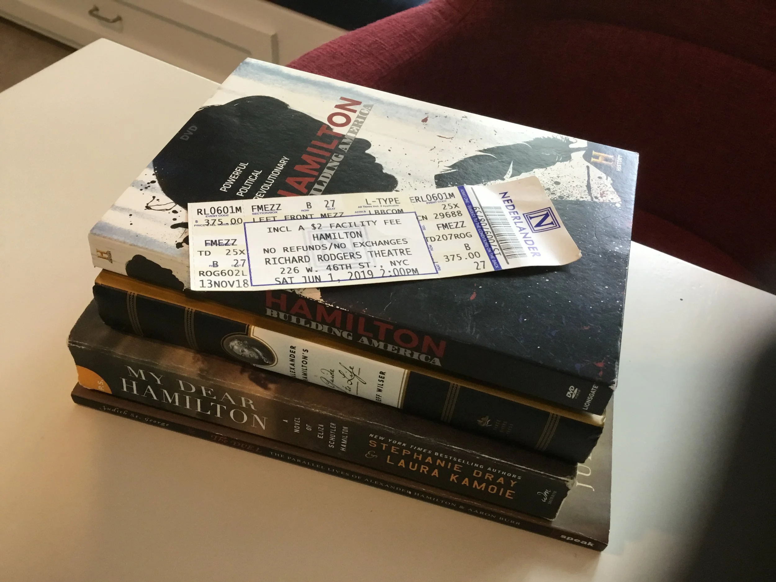 Hamilton on Broadway For Kids — Castles & Carpools