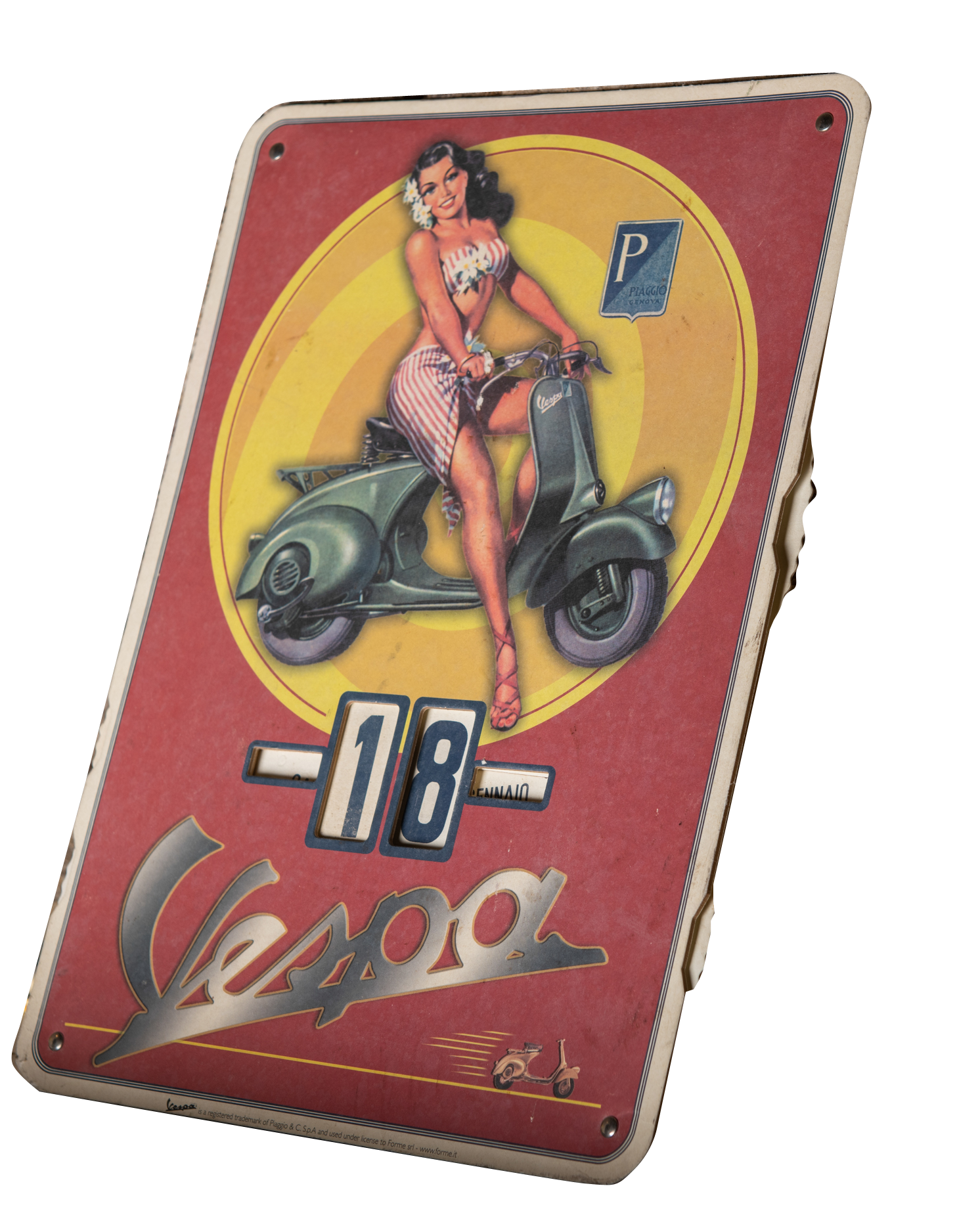 CALENDARIO PERPETUO VESPA
