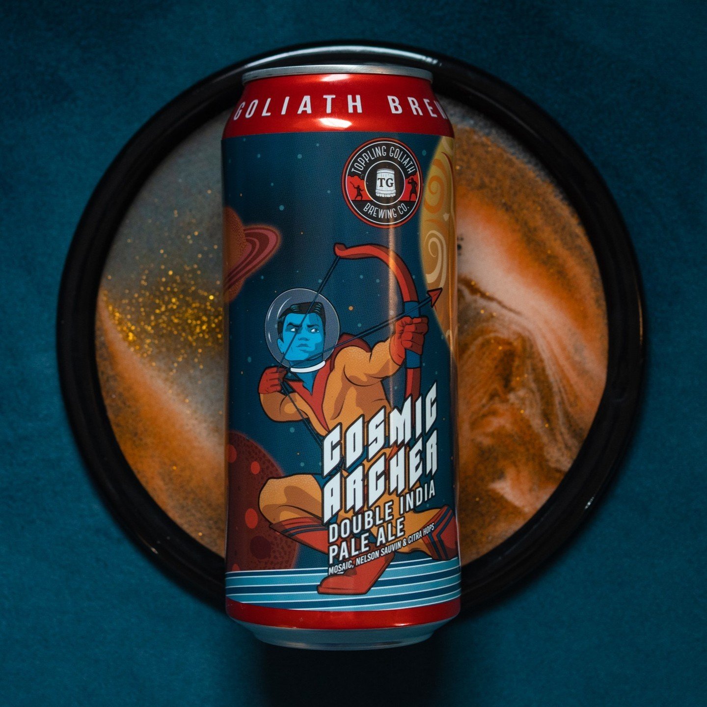 ☄️ INCOMING: An Out of This World DIPA ☄️

COSMIC ARCHER | DOUBLE IPA | 7.8% ABV 

After searching to the ends of the galaxy for hop flavors worth writing home about, Cosmic Archer points his arrow and aims for Mosaic, Nelson Sauvin and Citra hops.

