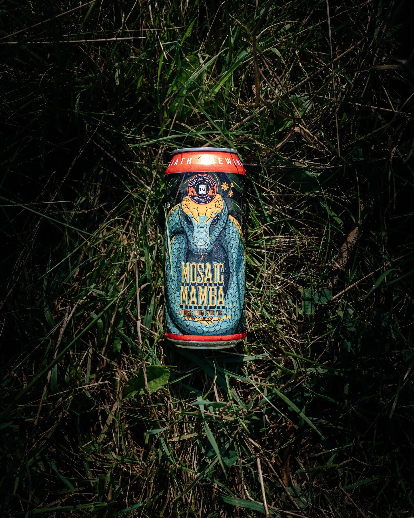 MOSAIC MAMBA HAS RETURNED!!🐍🍺

A hop-forward double IPA, pairing bold Mosaic hops with Galaxy for a dynamic, show-stopping duo.

Headed to 20+ states!