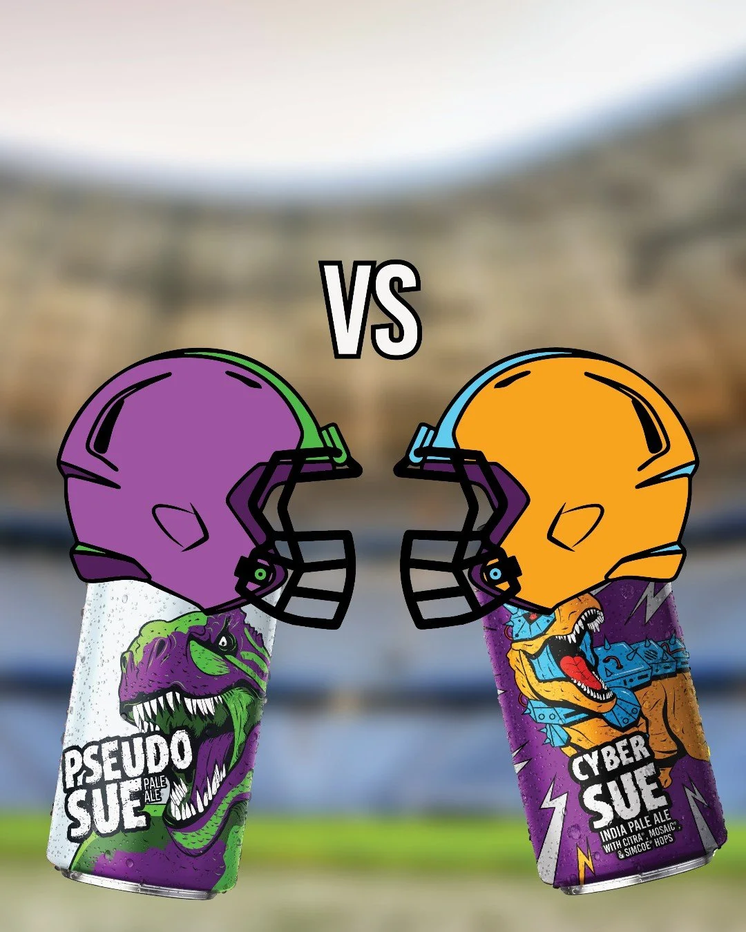 Two Sues enter the field&hellip; only one leaves victorious. 🦖 Who ya got?