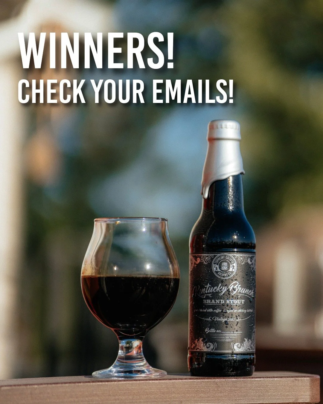 Check your inbox! 📬 

KBBS 2025 lottery winner emails have been sent. Make sure to check your email (and junk folder).
Please note that no email will be sent to non-winners.

Thank you to everyone who entered this year's lottery! Congratulations!🍻