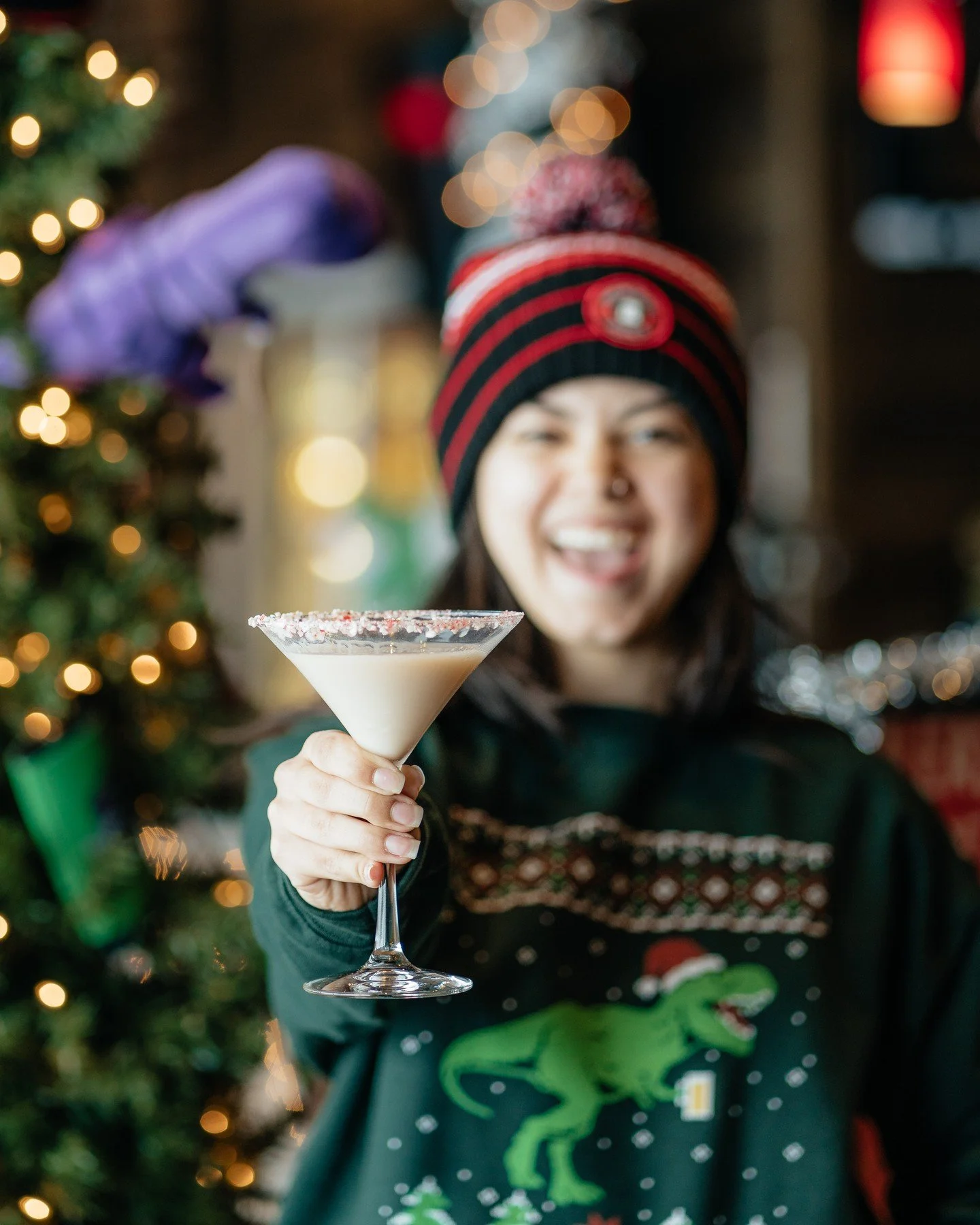 Winter Cocktails are here! 🎄❄️☃️ 

Stop in and get cozy by the fireplace with some of our new seasonal cocktails! 

🍬 Peppermint Martini: Tito's, peppermint schnapps, cr&egrave;me de cacao, Irish cream, garnished with a candy cane rim.
☕ Espresso M