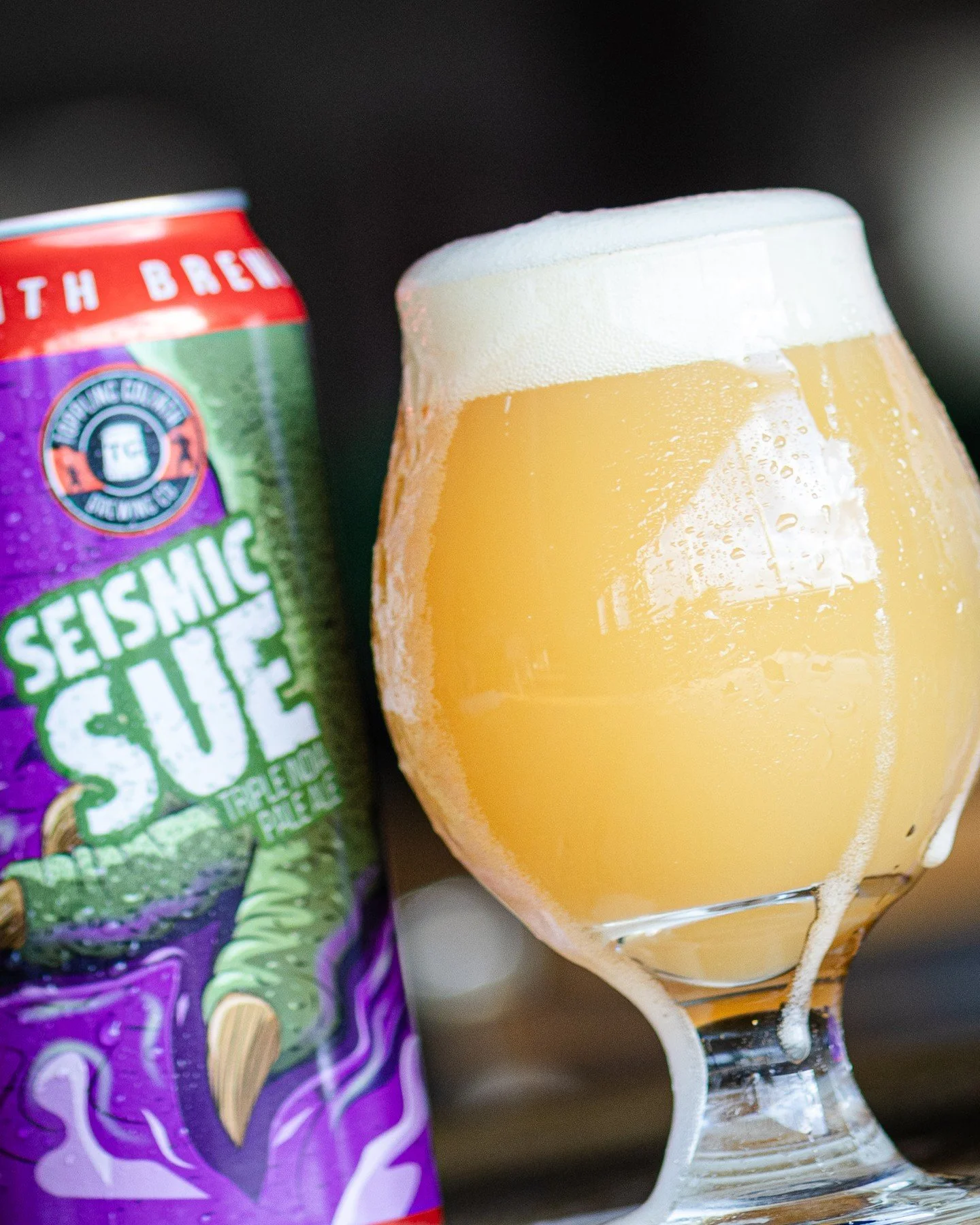 We've been reaching for Seismic Sue a lot lately.🦖 🍻 

What's your go-to hazy?