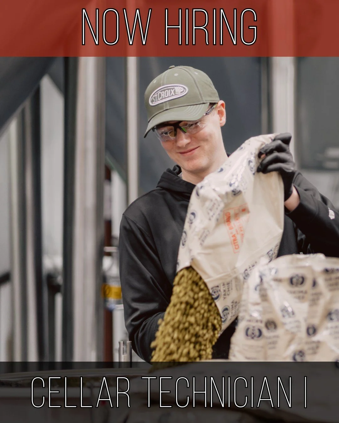NOW HIRING: Cellar Technician!🍻
Are you passionate about craft beer and curious about what happens behind the scenes? Do you enjoy hands-on work, attention to detail, and being part of a team that takes pride in producing world-class beer?

We are l