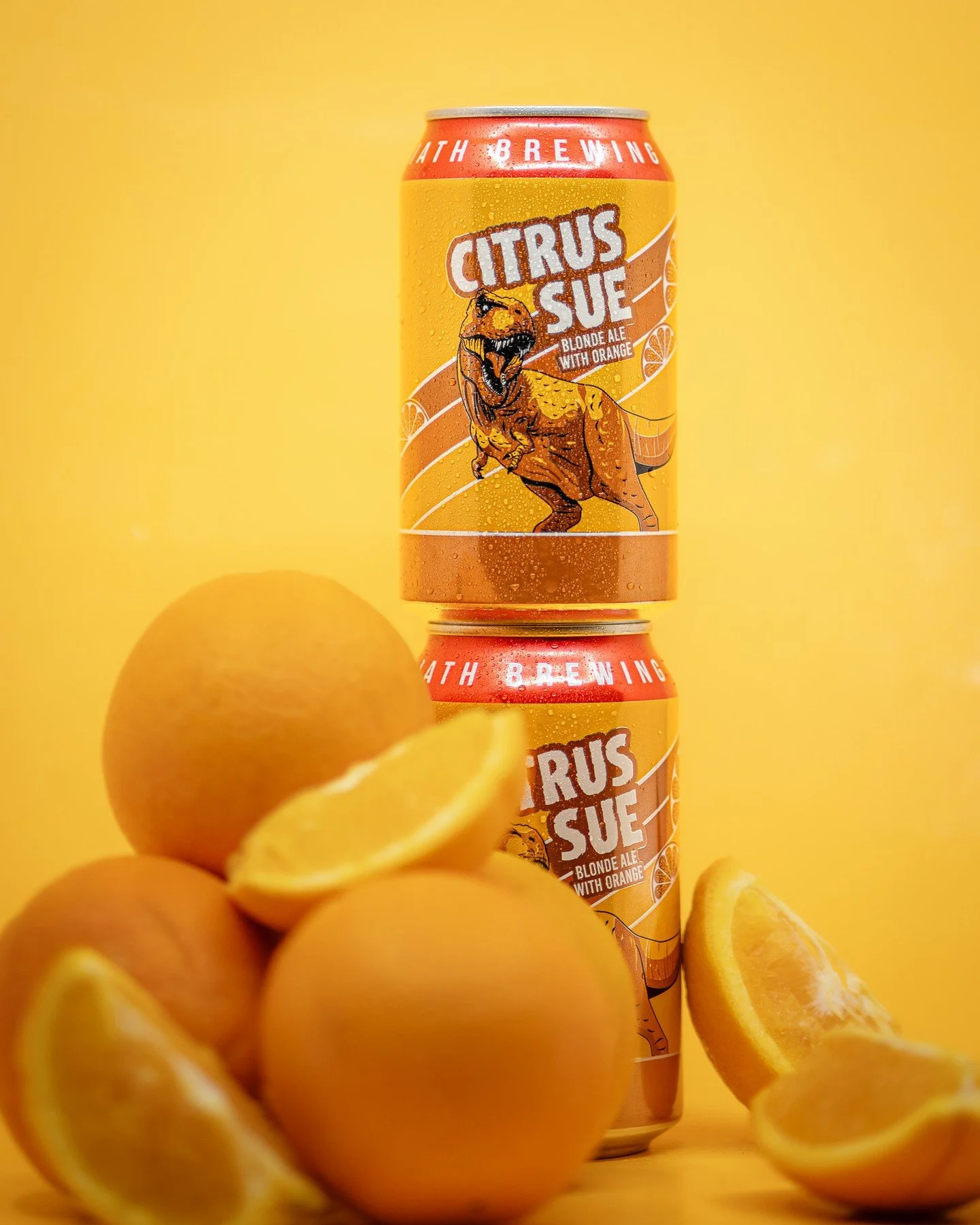 Our Summer Sue is back with a facelift... Introducing CITRUS SUE Blonde Ale with Orange!

We heard you loud and clear: you don't want to wait till summer to have this delicious beer. We don't blame you. Straight from our Brewmaster's mouth, "thi