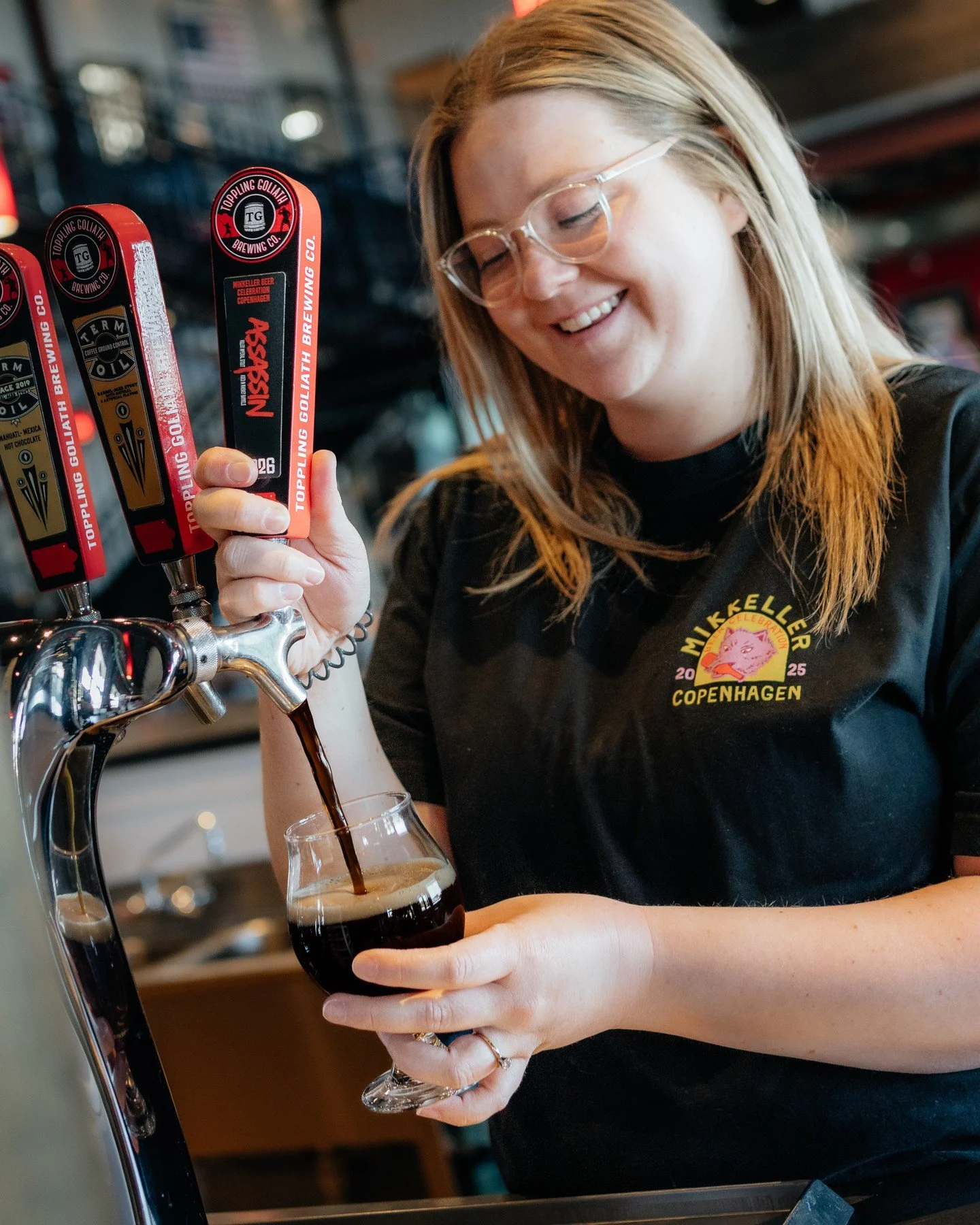 WORLDWIDE TAPPING!!

Our brew team has created a stout worthy of the 2026 Mikkeller Beer Celebration Copenhagen (MBCC)!

It is a special Assassin brewed for the 2026 Mikkeller Beer Celebration in Copenhagen. This special blend of Assassin BA-Stout fe