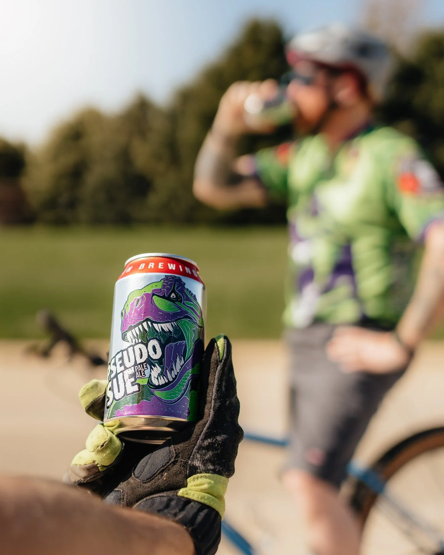 Every ride deserves a great beer. 🍺 🦖 

Send this to someone you want to go on a ride with this summer! 😊