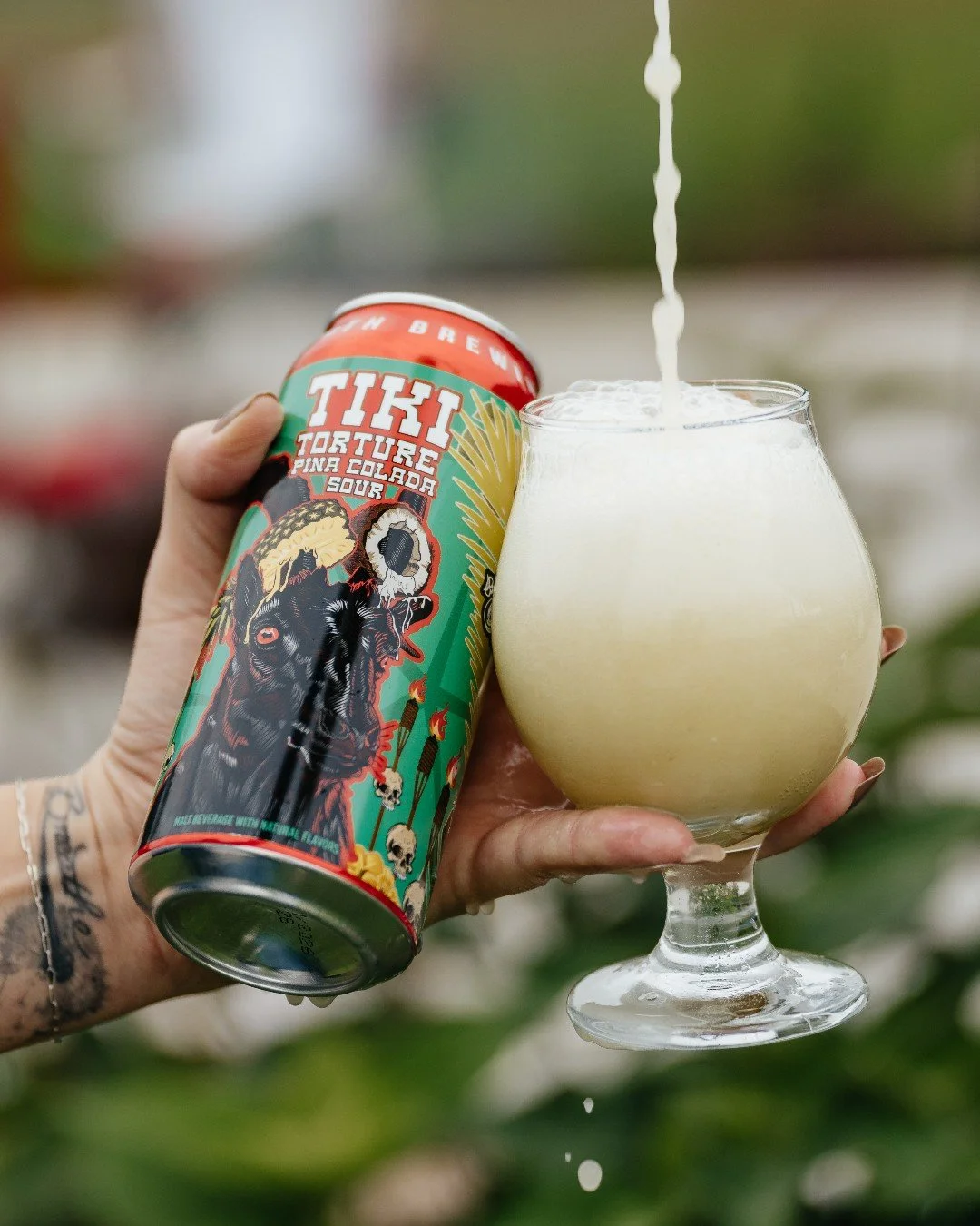 Under the cloak of night, we joined forces with Xul Beer Co. to create Tiki Torture! 

A brew that will smother you in notes of pineapple and crush you with hints of coconut. May the dark lord of sours take mercy on your soul.

Sour | 5.3% ABV

Heade