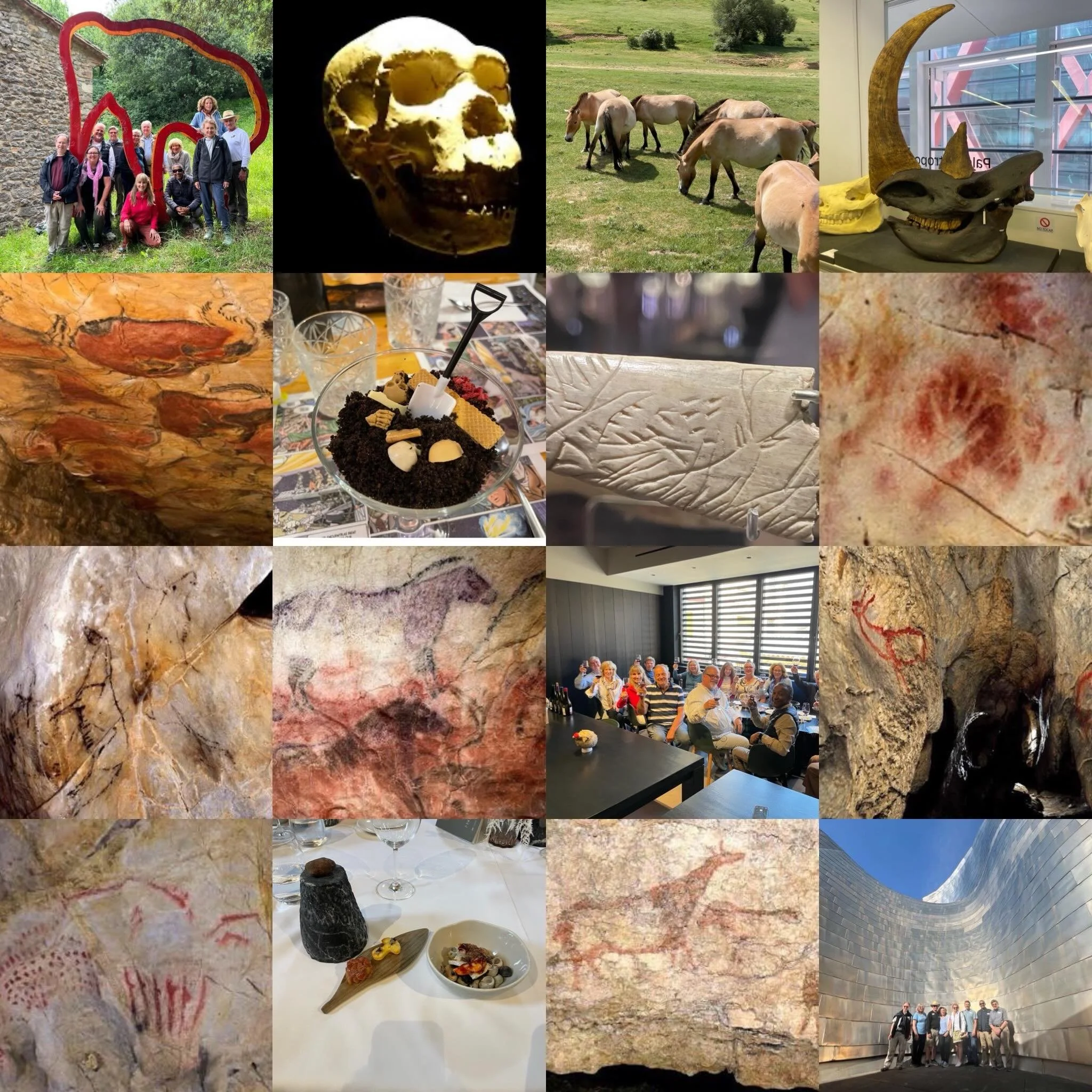 10 days of Paleoanthropology, Paleolithic Art and Food &amp; Wine of Cantabrian (Northern) Spain.  Excellent tour for Arizona State University&rsquo;s Institute of Human Origins #paleolithic #paleoart #caveart #paleoanthropology #ancientart