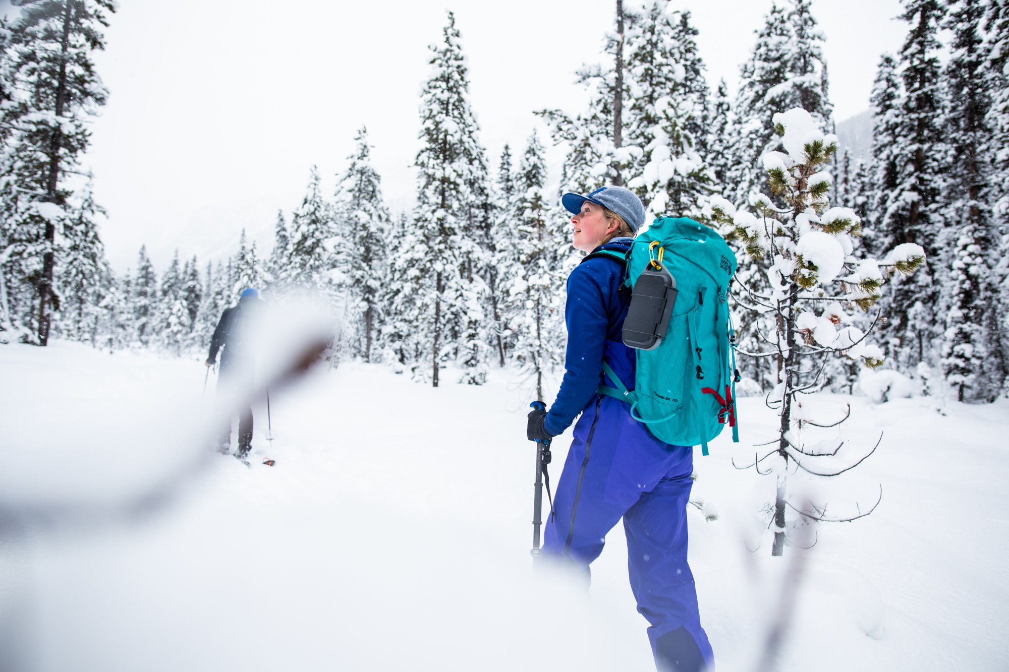 MODEL SKIING IN THE WINTER