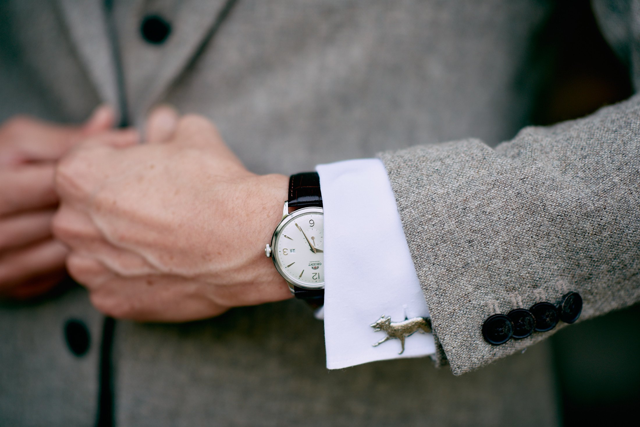 fox cufflinks