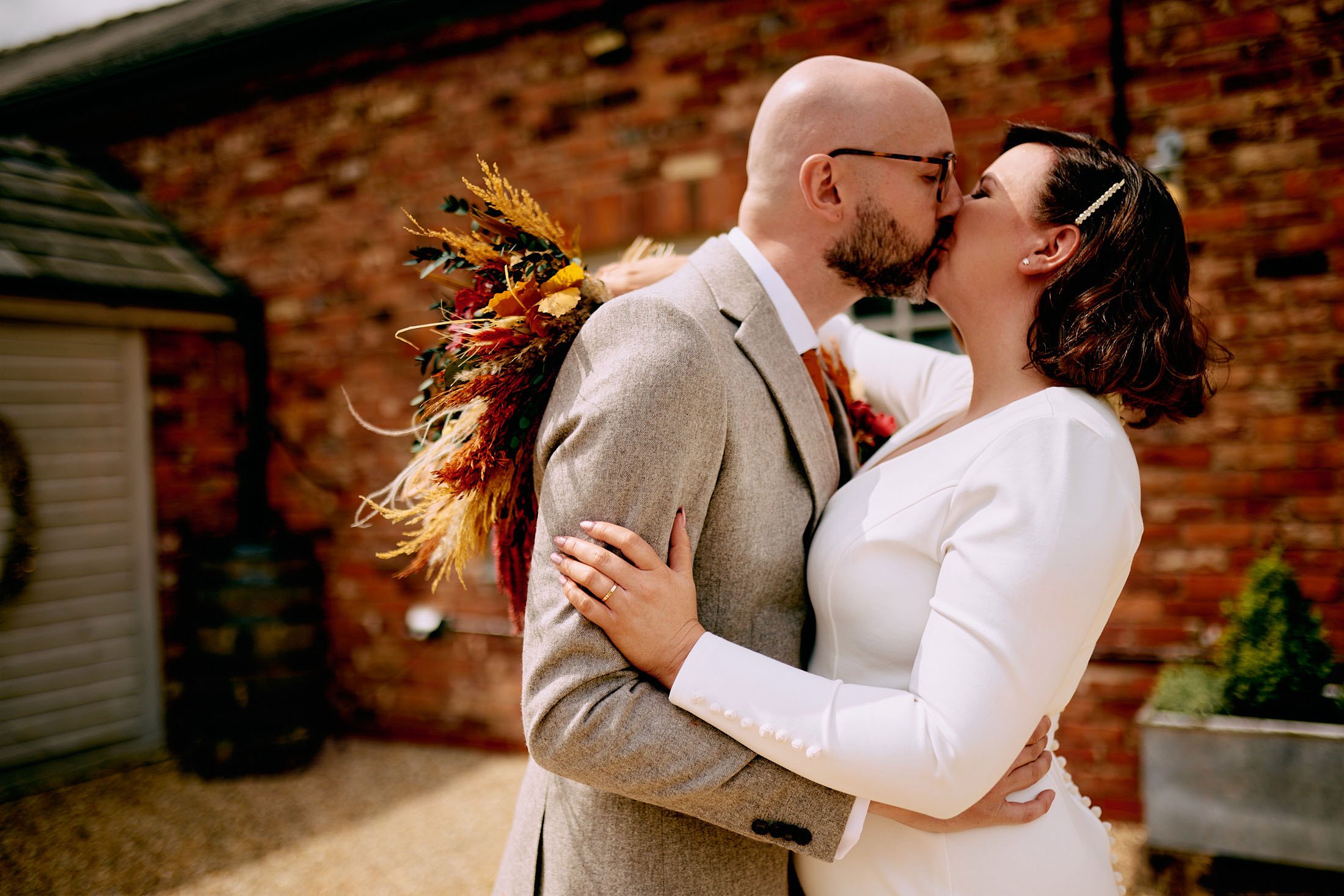 wedding portrait at Larkspur Lodge