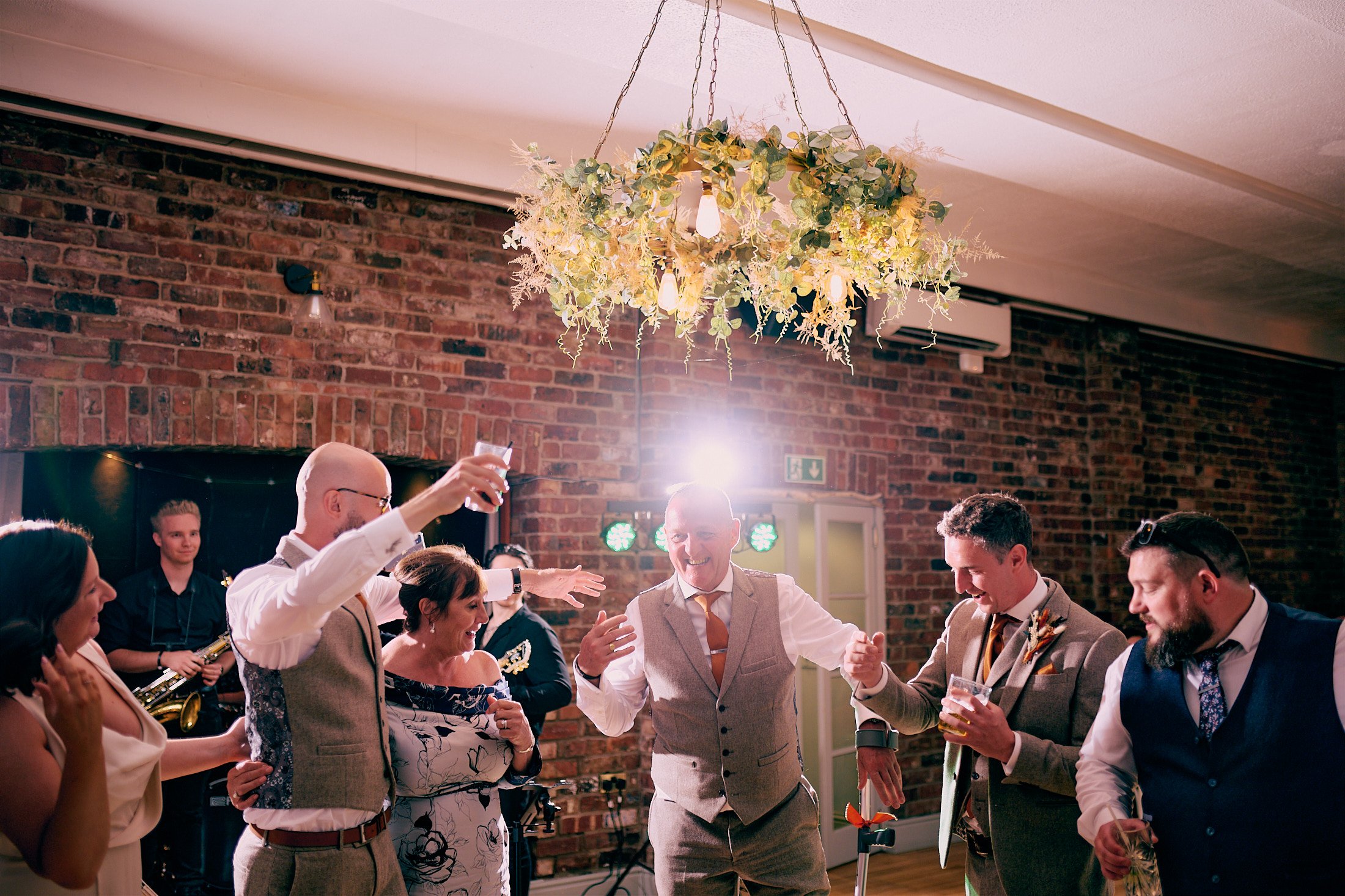 evening party at Larkspur Lodge