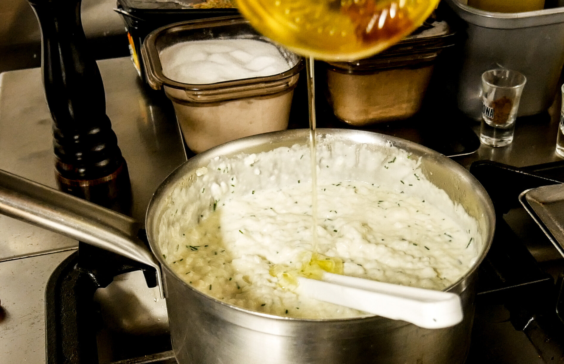 Risotto à l'huile de truffe