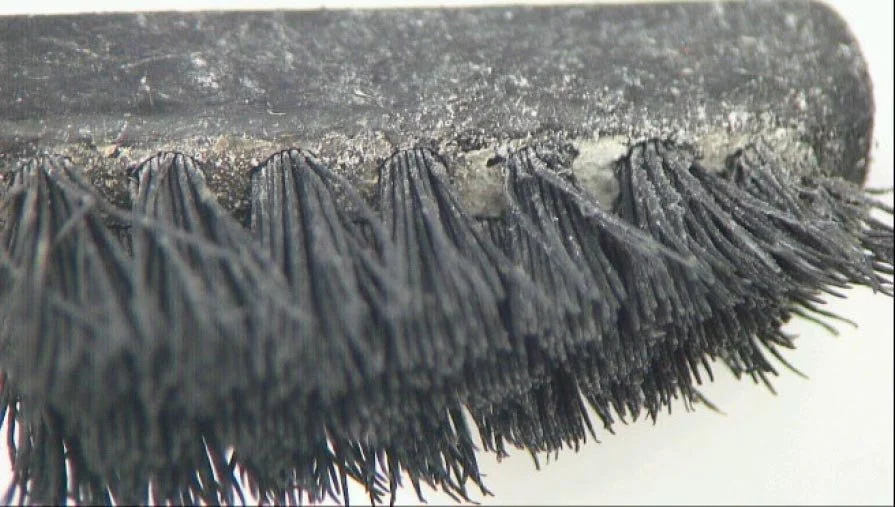 Brush D - One month of use on production floor