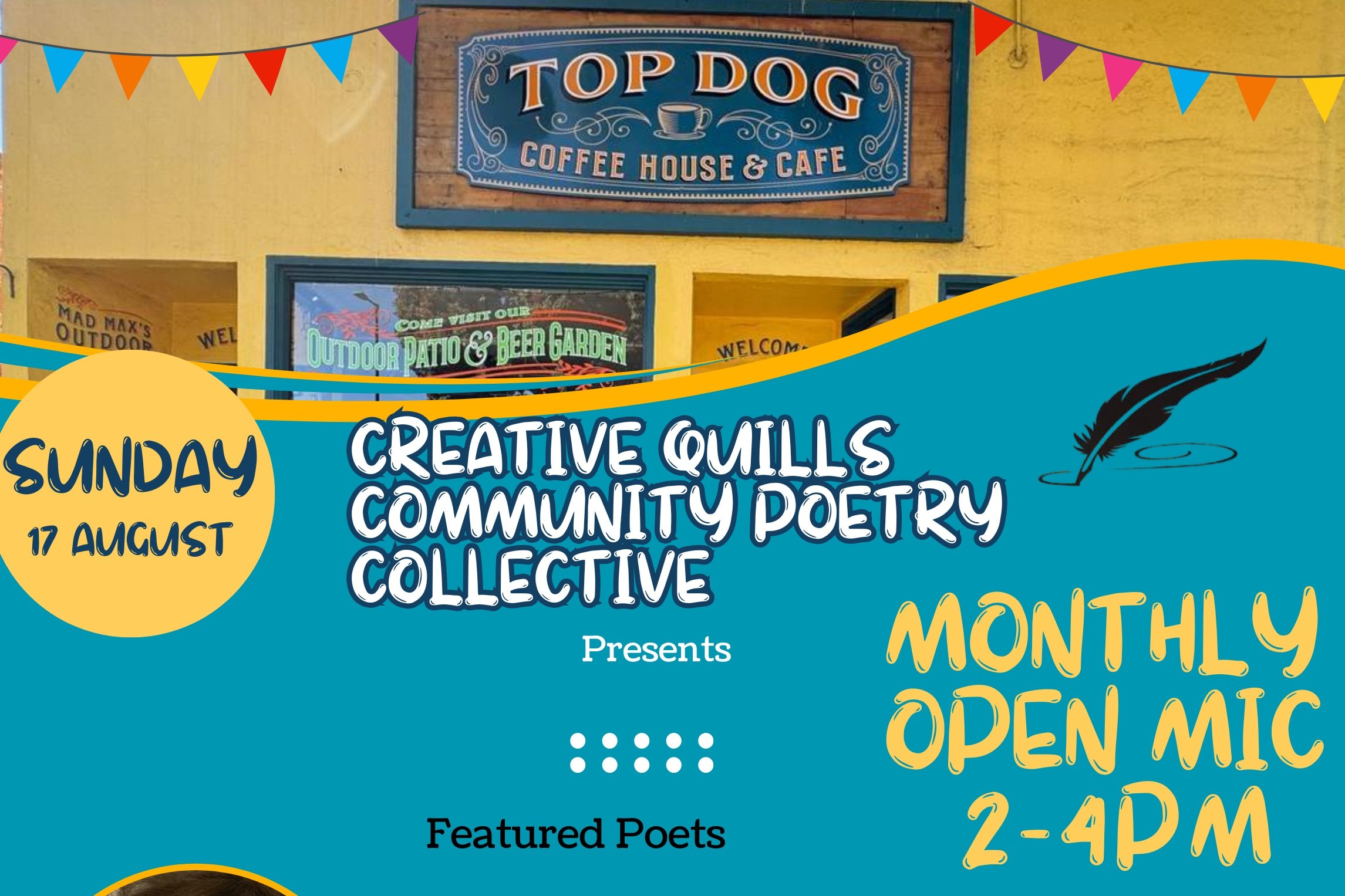 Creative Quills Monthly Open Mic Poetry Reading