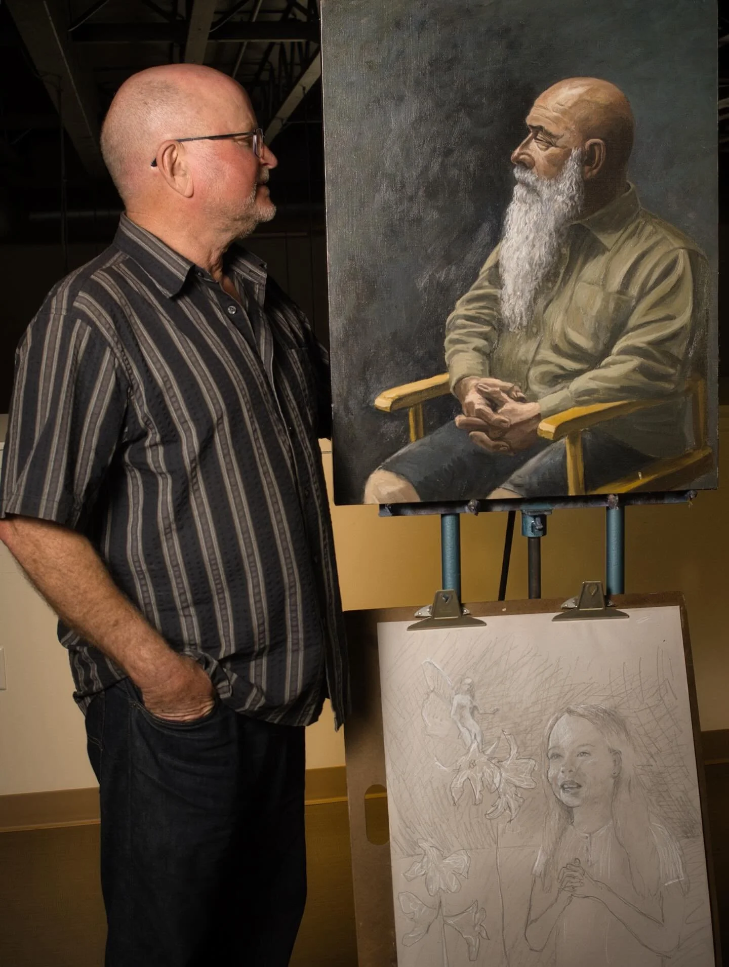 &ldquo;Creating for me is a necessity not a pastime. Painting for a few hours is my meditation. Painting shifts my brain to my non-verbal side, releasing my creative self. When there, I am in my happy place, where I feel noble, a better person: Just 