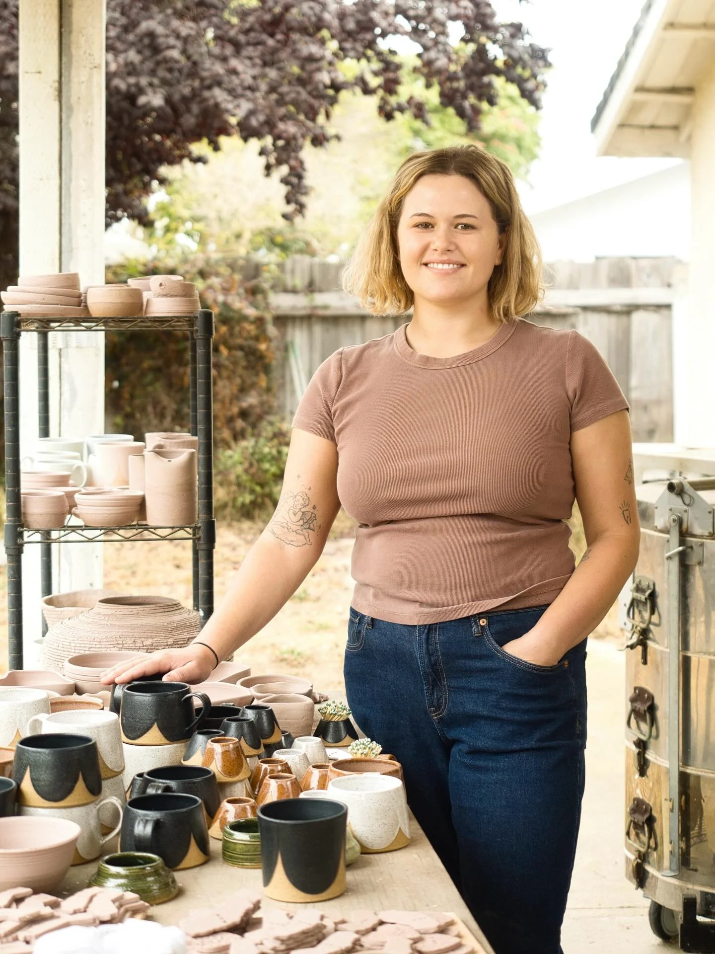 Make the most of your Open Studios Art Tour experience by visiting studios while the artist gives a demonstration of their art practice. Watch a live painting, learn the steps to creating a mold for a concrete sculpture, observe various stained glass