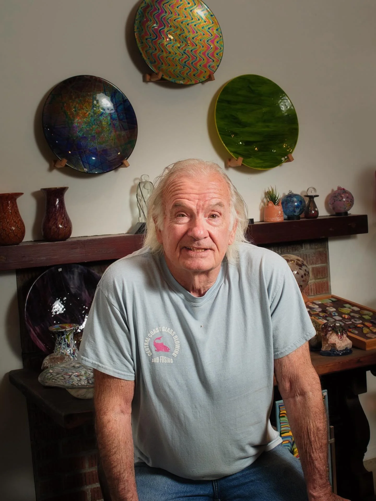 Meet local artists, view a majority of their works on display, and explore their workspaces…don’t miss the final weekend of the 2025 Open Studios Art Tour! Which artists will you be visiting this Saturday and Sunday?
Pictured:
Rod Baker