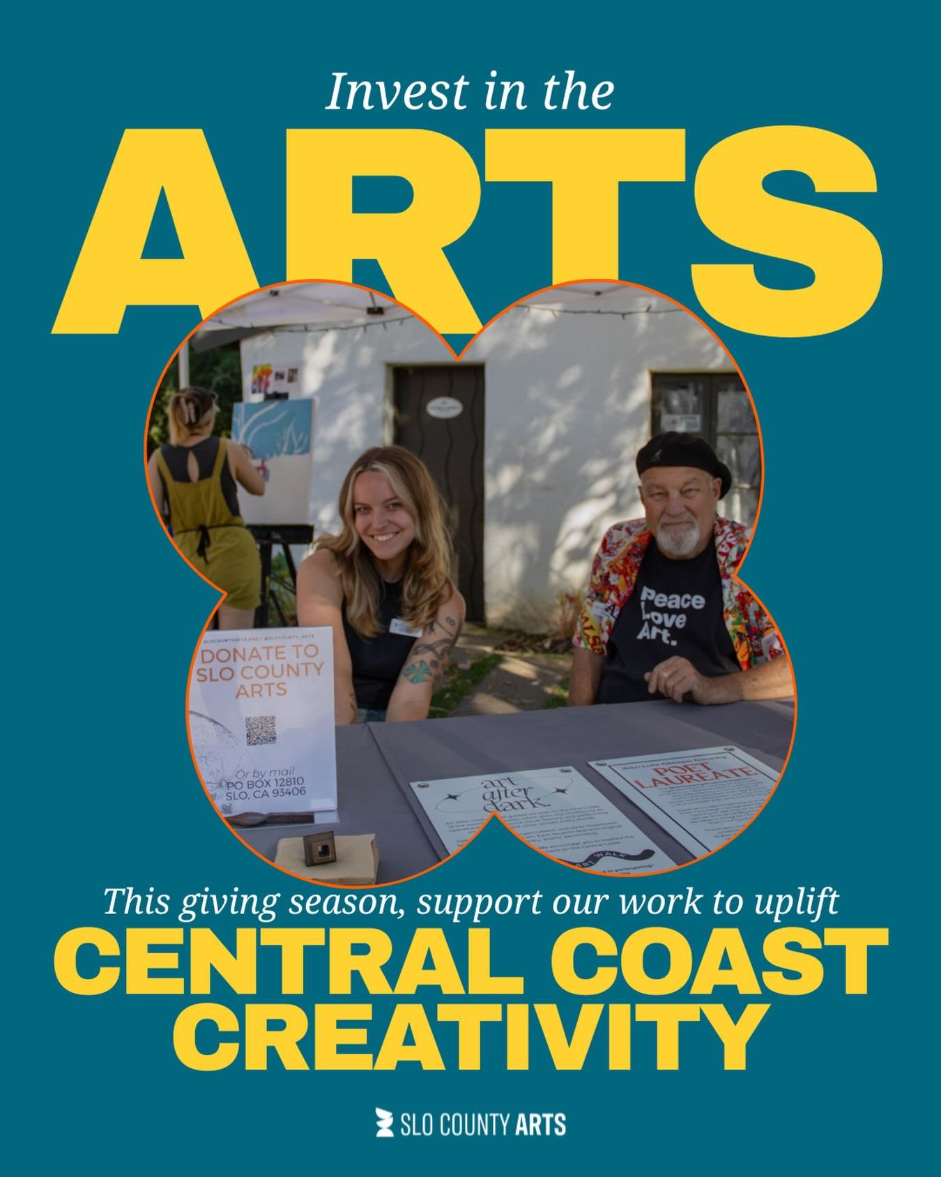 On this Giving Tuesday, we&rsquo;re reflecting on what makes the Central Coast&rsquo;s creative community something to be proud of.

Thanks to supporters like you, artists and culture workers have access to the tools and opportunities they need to su